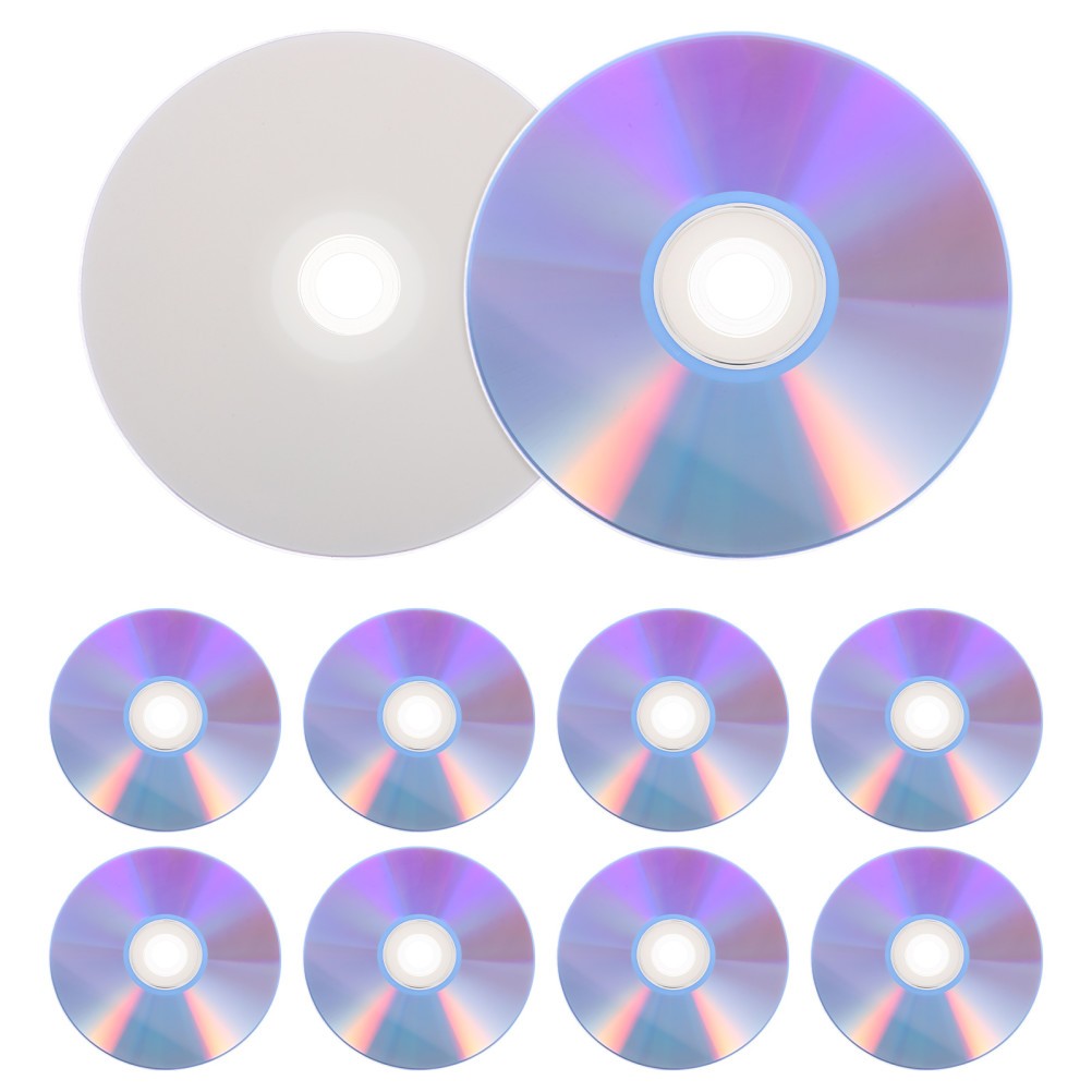 10pcs Writable DVD Discs: Media - Video DVD-R for