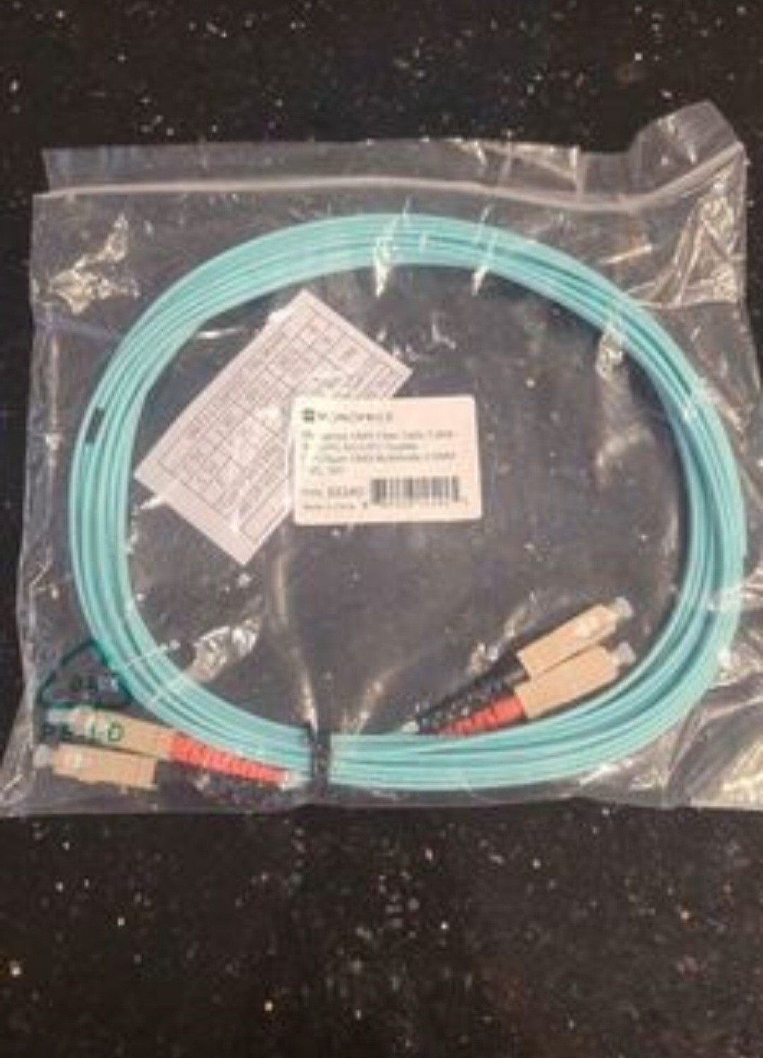 Monoprice OM3 Fiber Optic Cable - 5M (Meter) - SC/UPC-SC/UPC, Multi Mode,...
