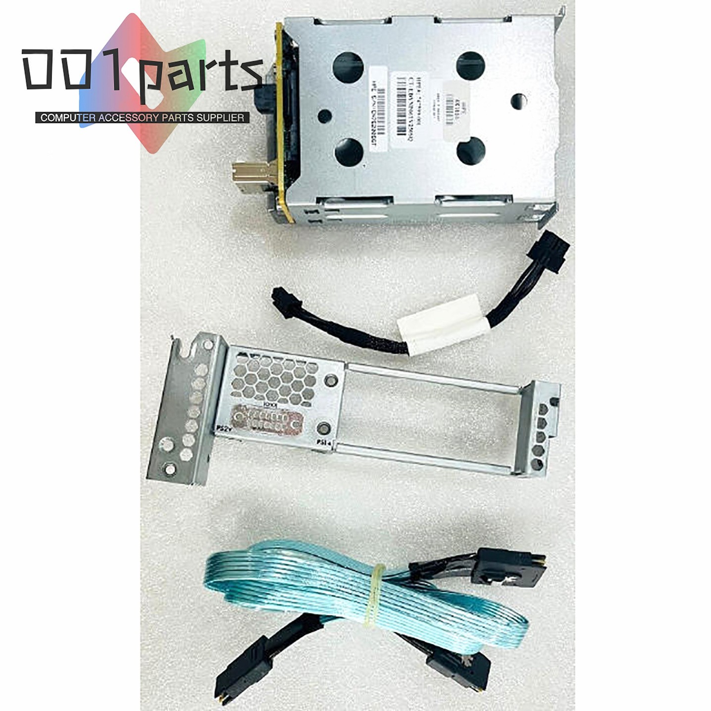 HP DL380 G9 2xSFF HDD Backplane w/Cage w/Cables 777280-001 USK
