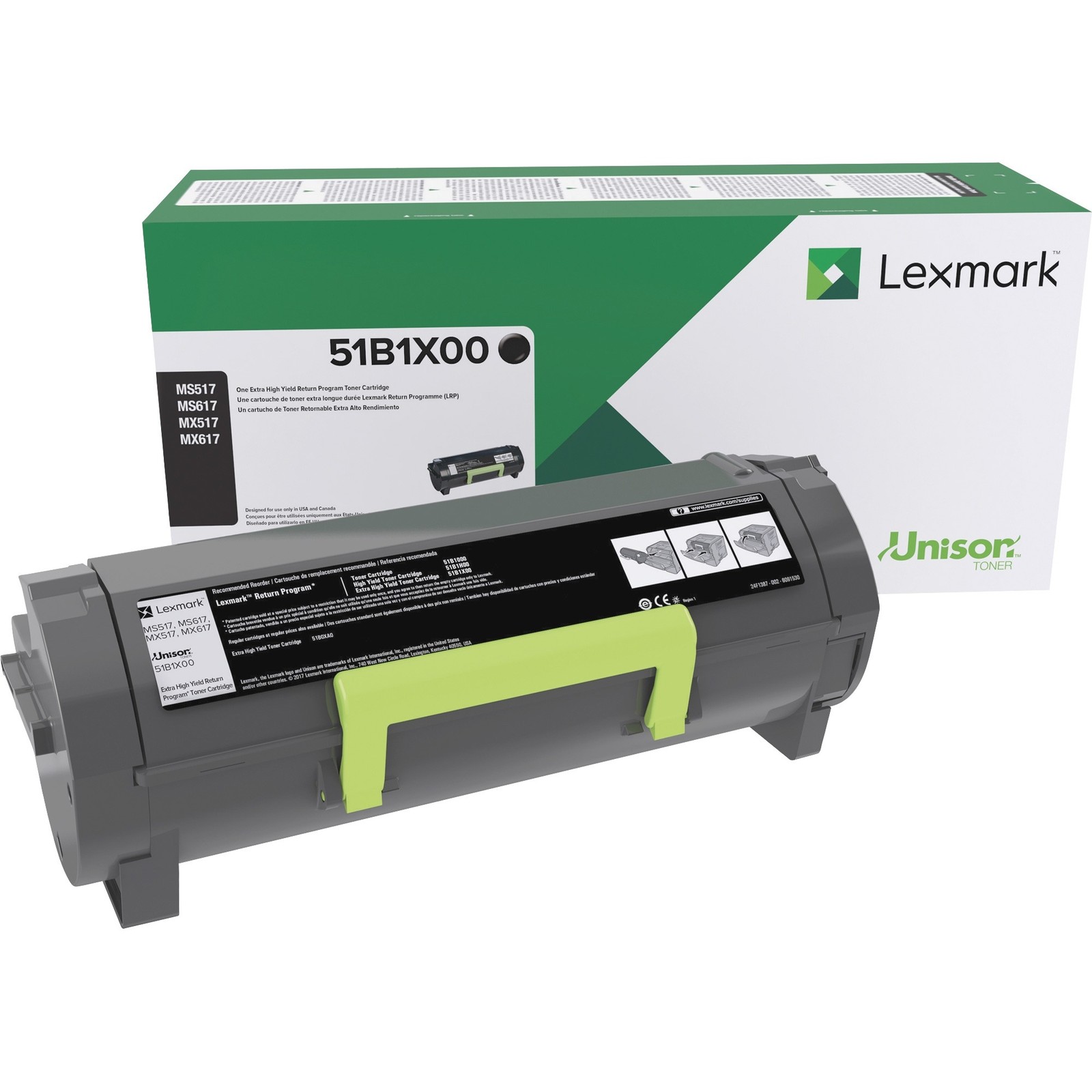 Lexmark Original Toner Cartridge (51B1X00)