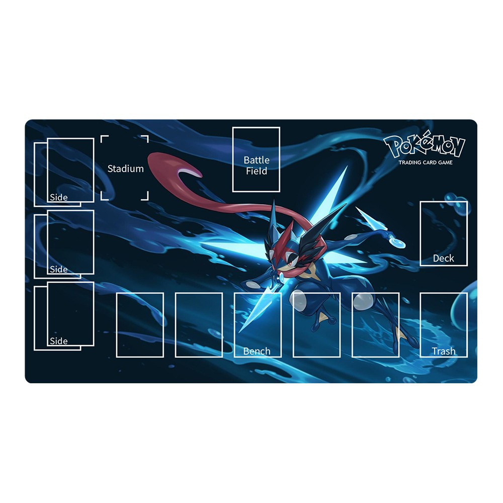 Pokemon Duel Playmat Greninja TCG CCG Play Pad Trading Card Game Mat Mousepad