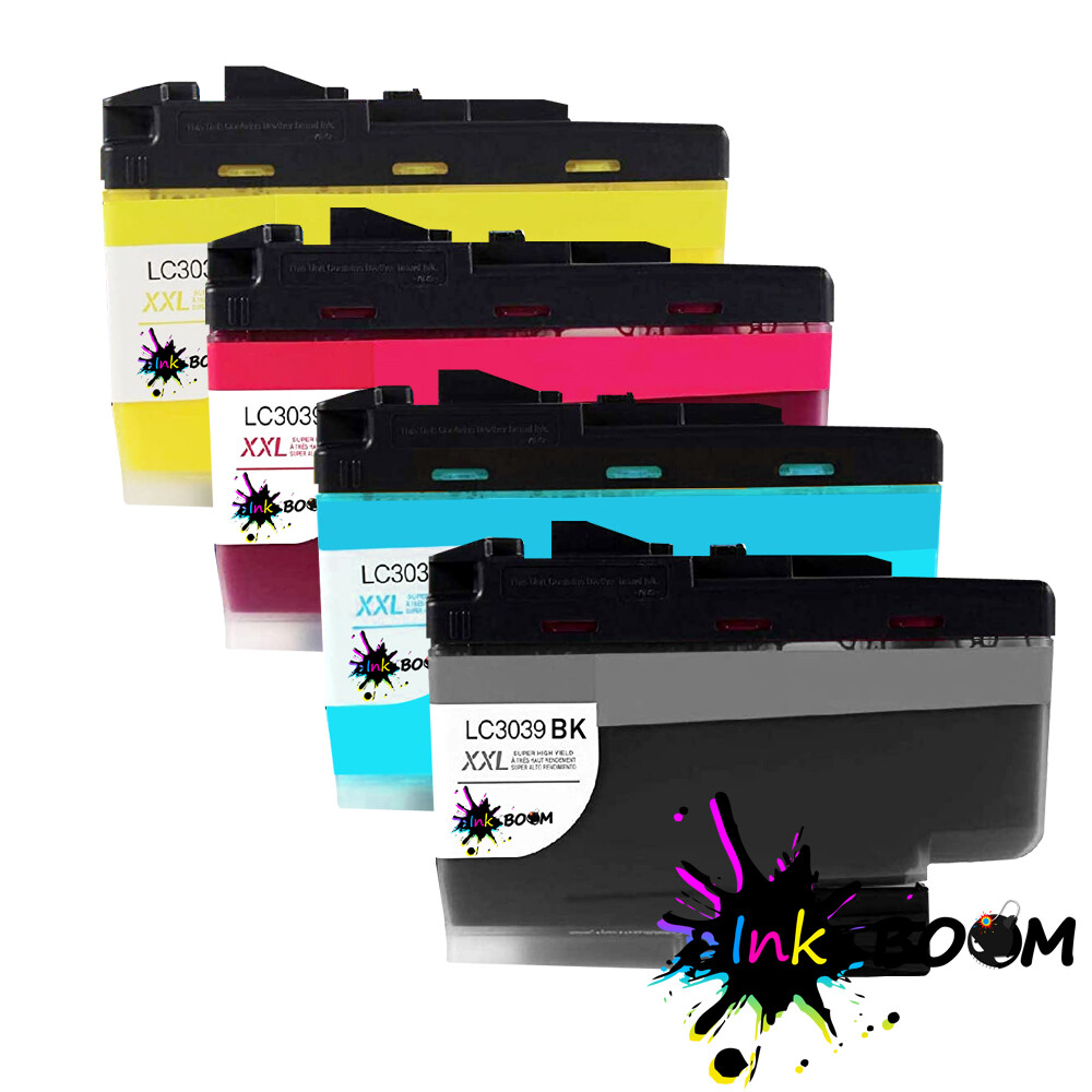 4 Ink Cartridge fits Brother HL-J6000DW MFC-J5845DW MFC-J5845DW LC3039XXL