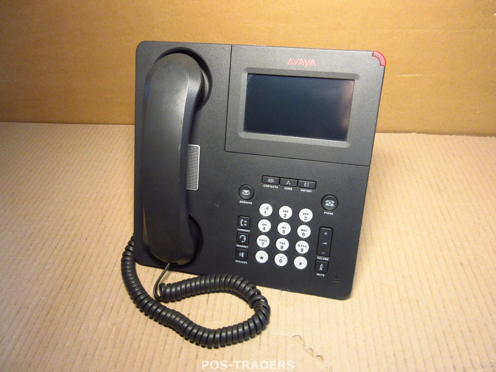 Avaya 9621G IP Touchscreen Display Phone with Text Keys INCL HANDSET & STAND