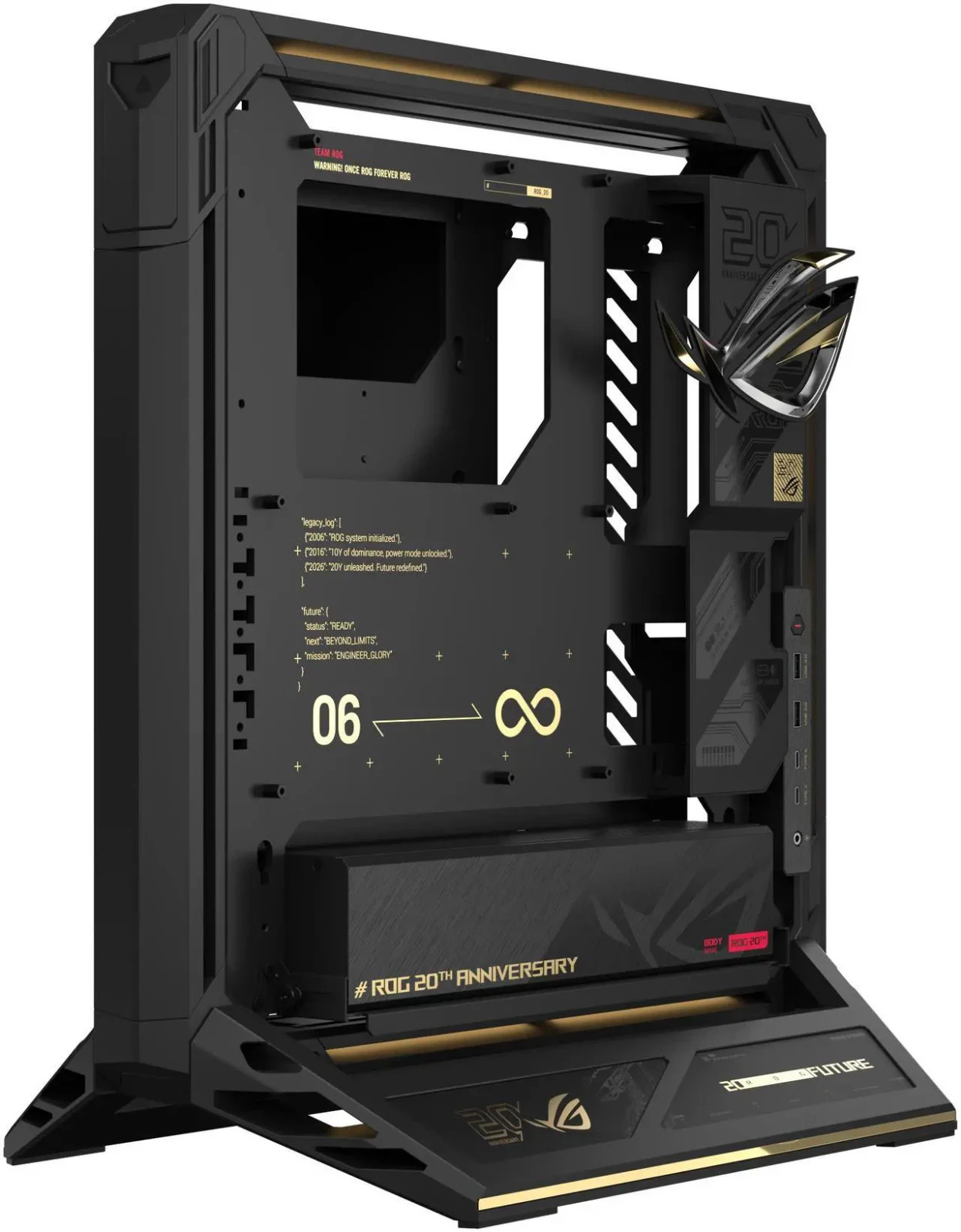 ASUS ROG GR20 Edition 20 Open-Frame E-ATX Aluminum PC Gaming Case New Sealed