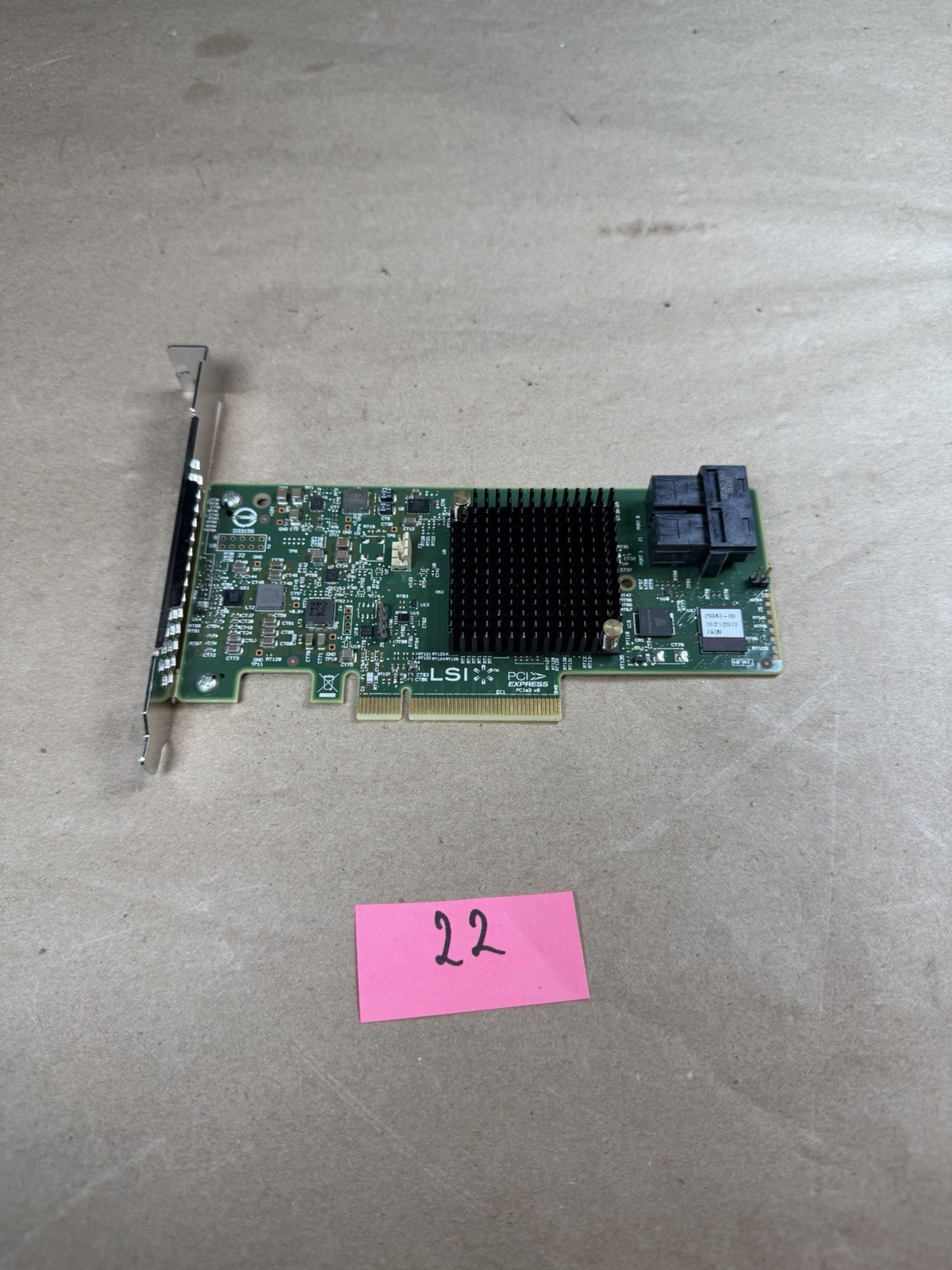 LSI SAS9341-8i 500605B 0072440B0 Intel RAID Rs3wc08c Ships Fast