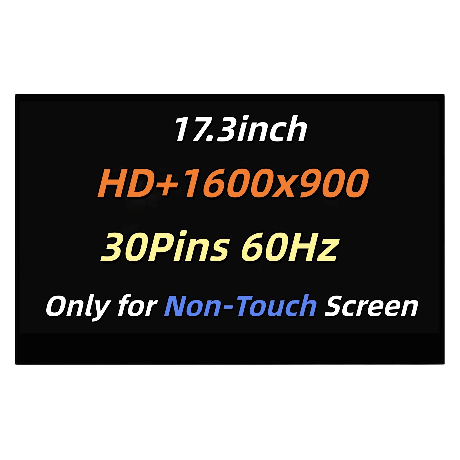 LCD Screen Display for HP 17-CA0010CY 17-CA0010NA 17-CA0010NR Non-Touch HD+