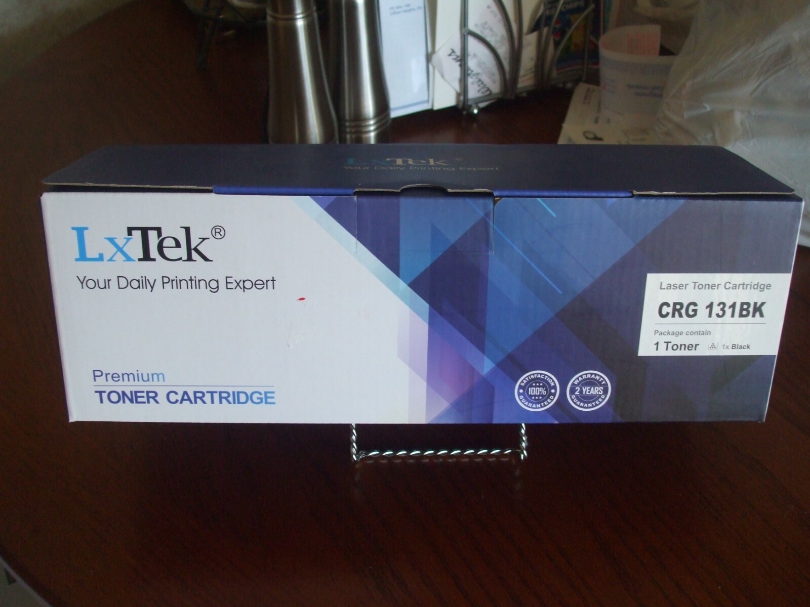 LxTek CRG-131BK Premium Black Laser Toner Cartridge - Brand New