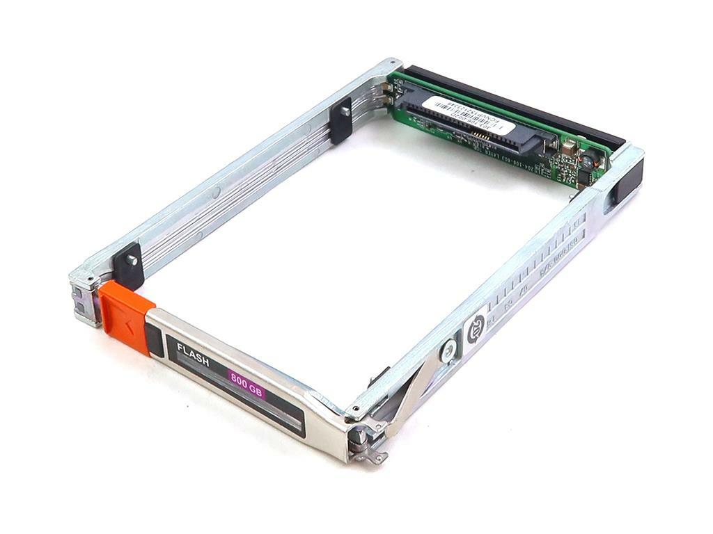 Lot of 5 EMC VNX5400/5600/5800/7600/8000 2.5" Hard Drive Caddy w/ Interposer