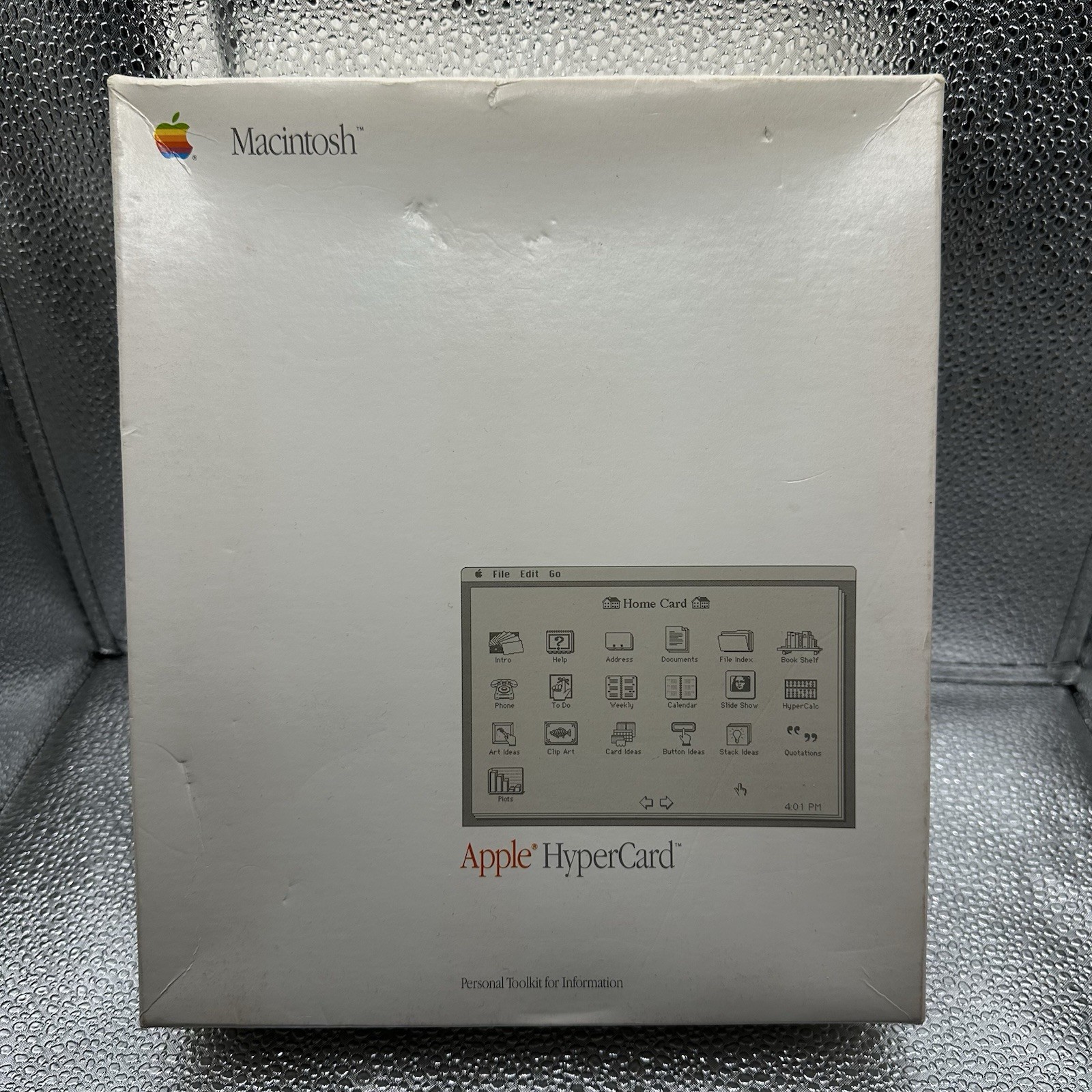 Vintage Apple Macintosh System HyperCard And Guide Personal Toolkit Information