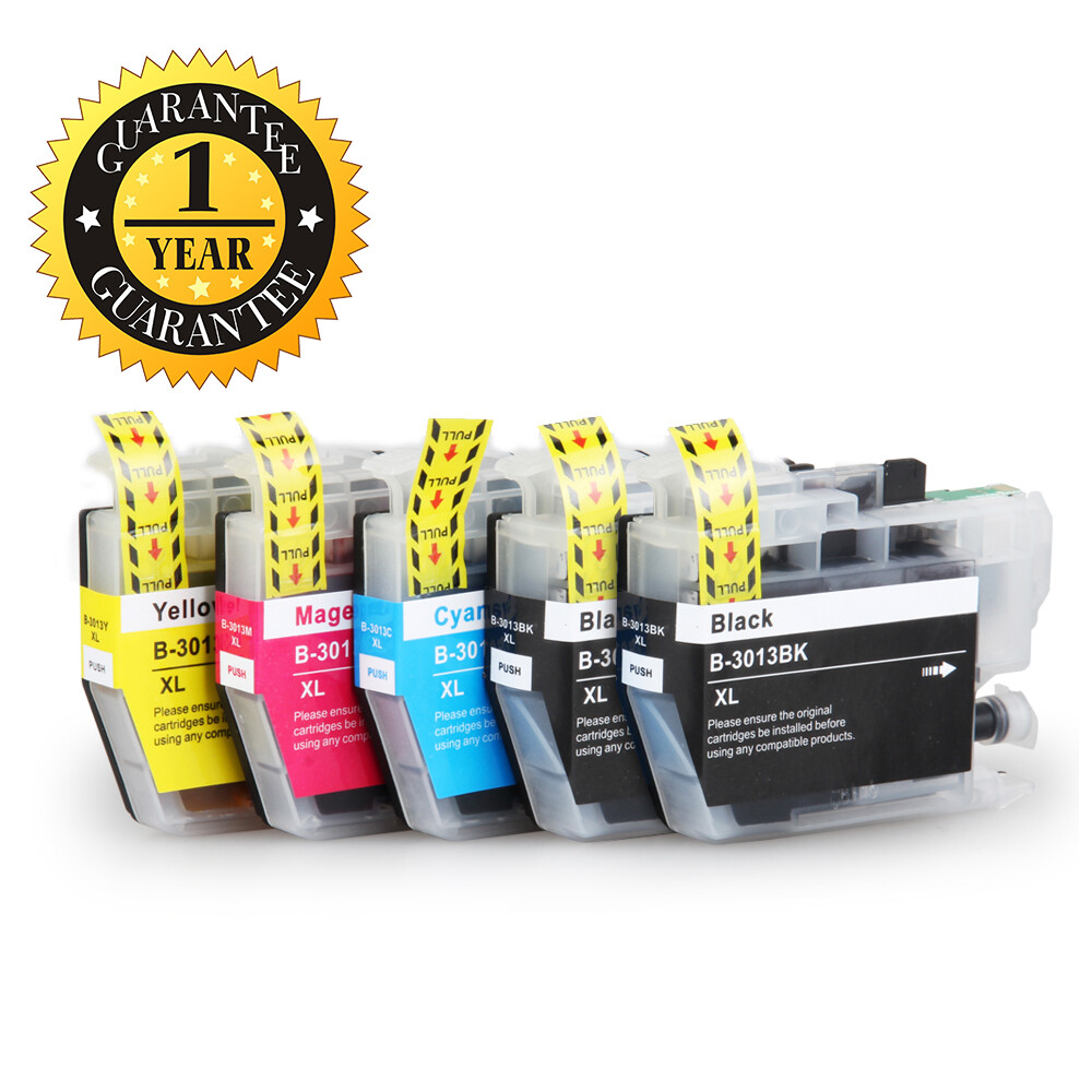 5PK LC-3013 LC3013 Ink Cartridge for Brother MFC-J491DW MFC-J497DW J690DW J895DW