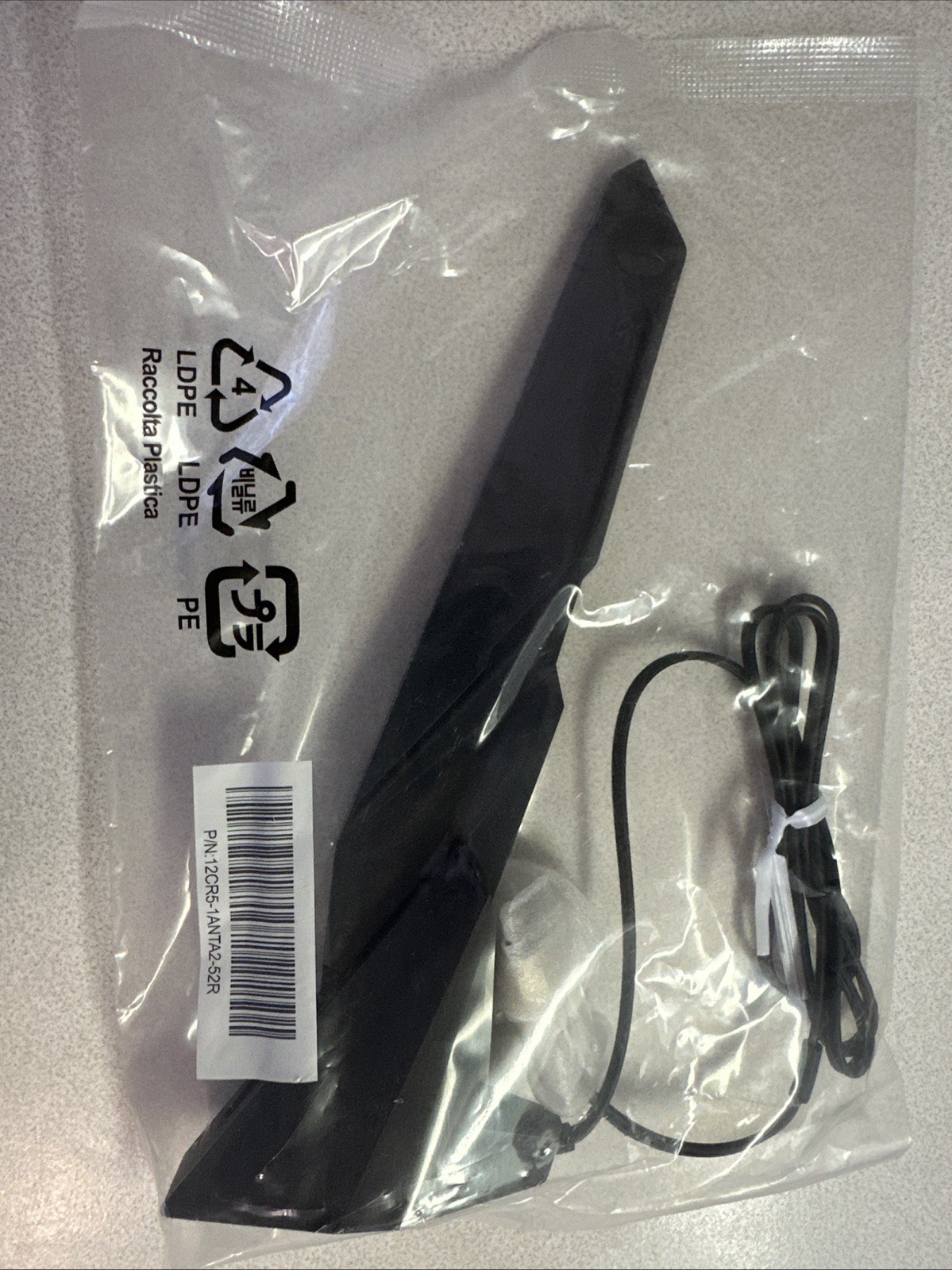 Gigabyte Black WiFi Antenna 12CR5-1ANTA2-52R Original Accessory