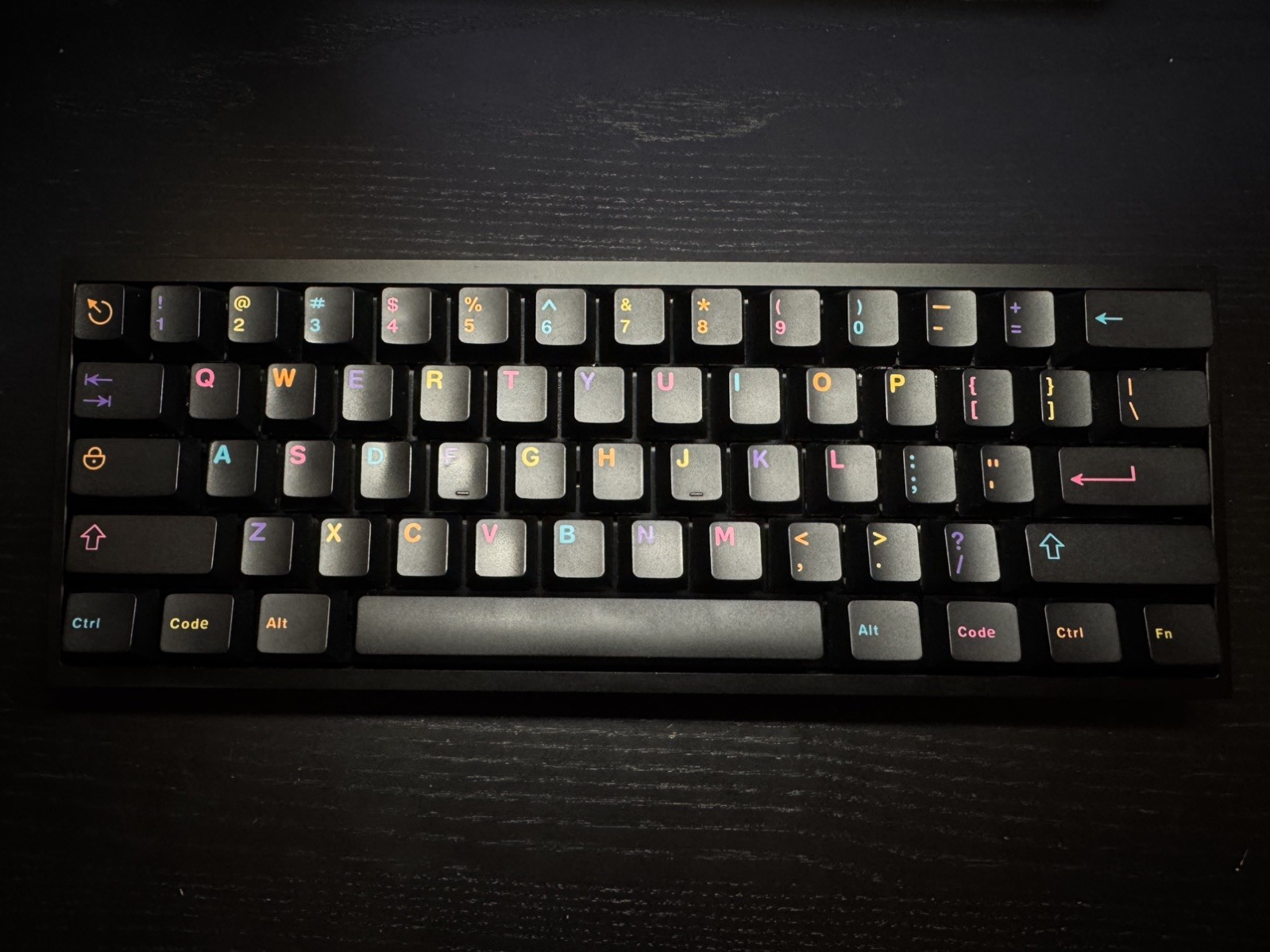 Geon Venom 60HE W Black Tofu60 Redux and Owlab Ti HE switches