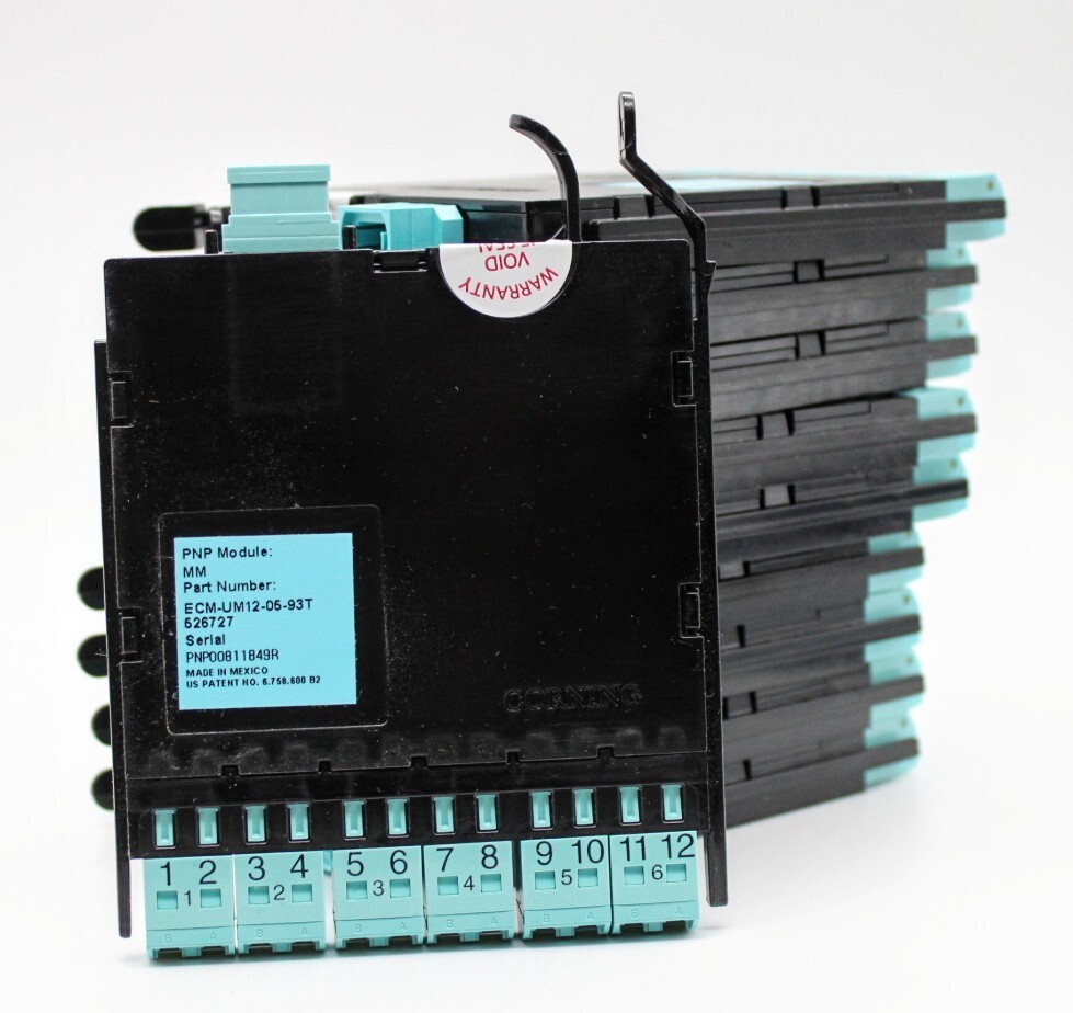 Corning EDGE Duplex Module ECM-UM12-05-93T MM OM3 MTP to 12 LC *Tested*