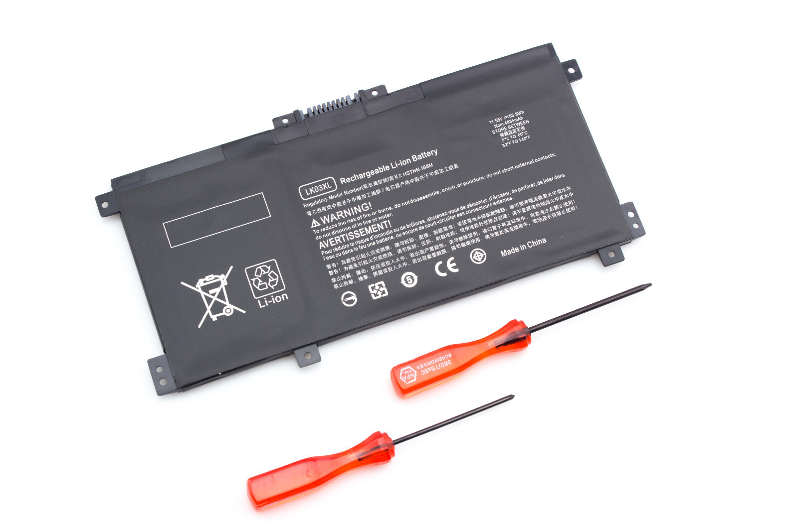 New Battery for HP Envy X360 15-bp 15m-bp 15-bp0xx 15-bp1xx 15m-bp0xx 15m-bp1xx