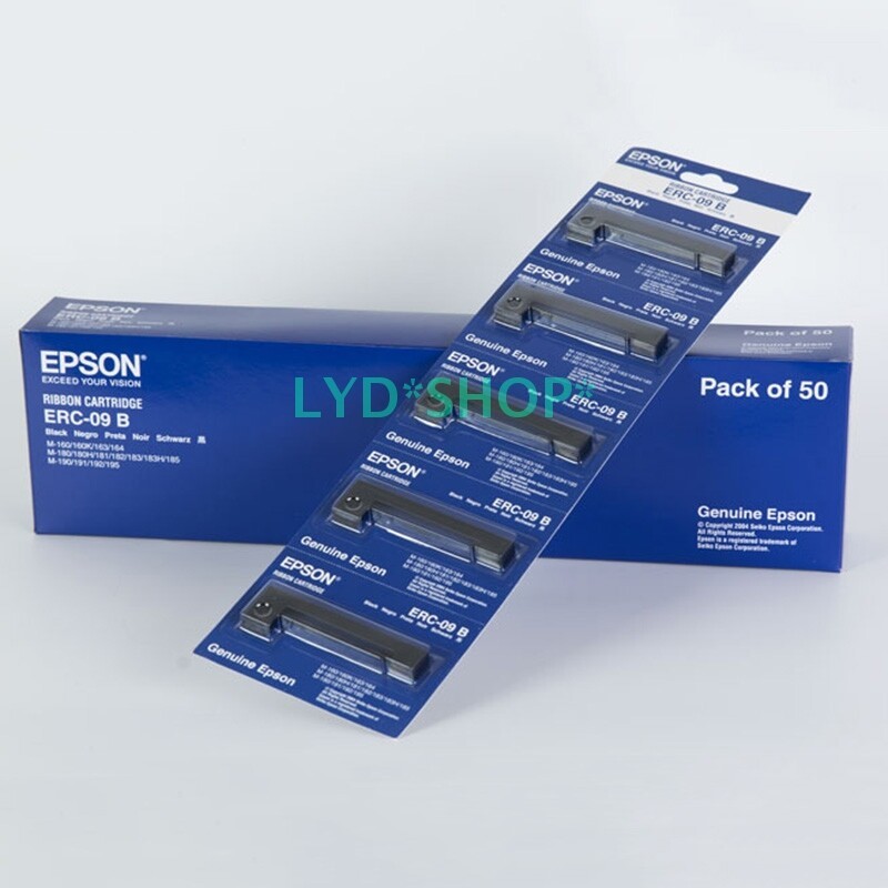 50Pcs./Pack ERC-09 B Ribbon Cartridge ERC-09B M-160 M-164 Printer Genuine New
