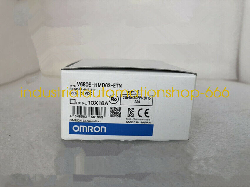 1PC NEW OMRON system reader V680S-HMD63-ETN Via DHL or FedEX