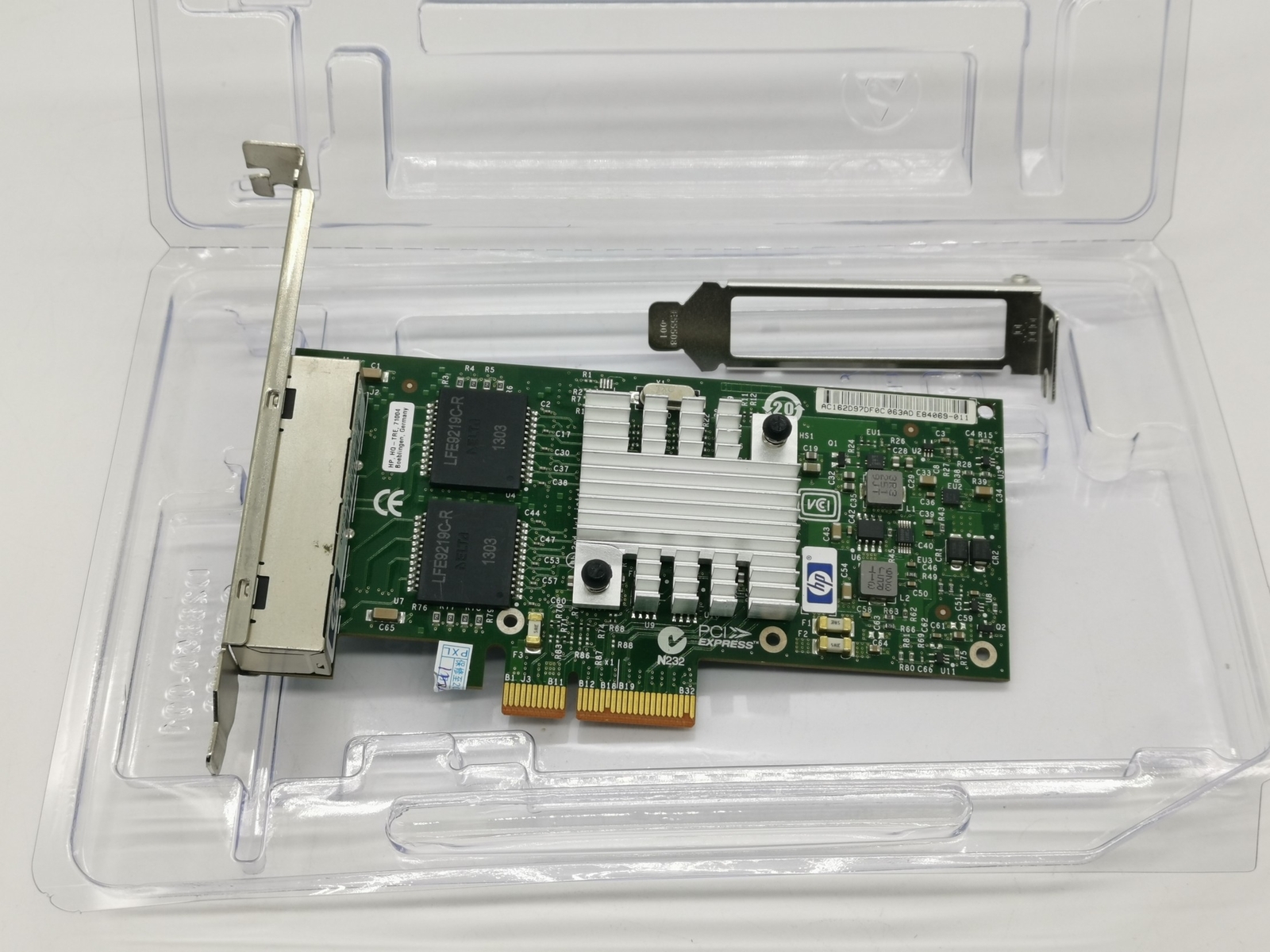 HP NC365T Intel I340-T4 593743-001 593720-001 4Port PCIe 2.0 x4 Ethernet Adapter
