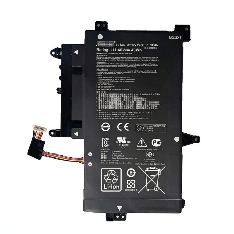 1 Pc. New B31N1345 Laptop Battery 11.40V 48Wh For TP500L TP500LA TP500LN TP500LB