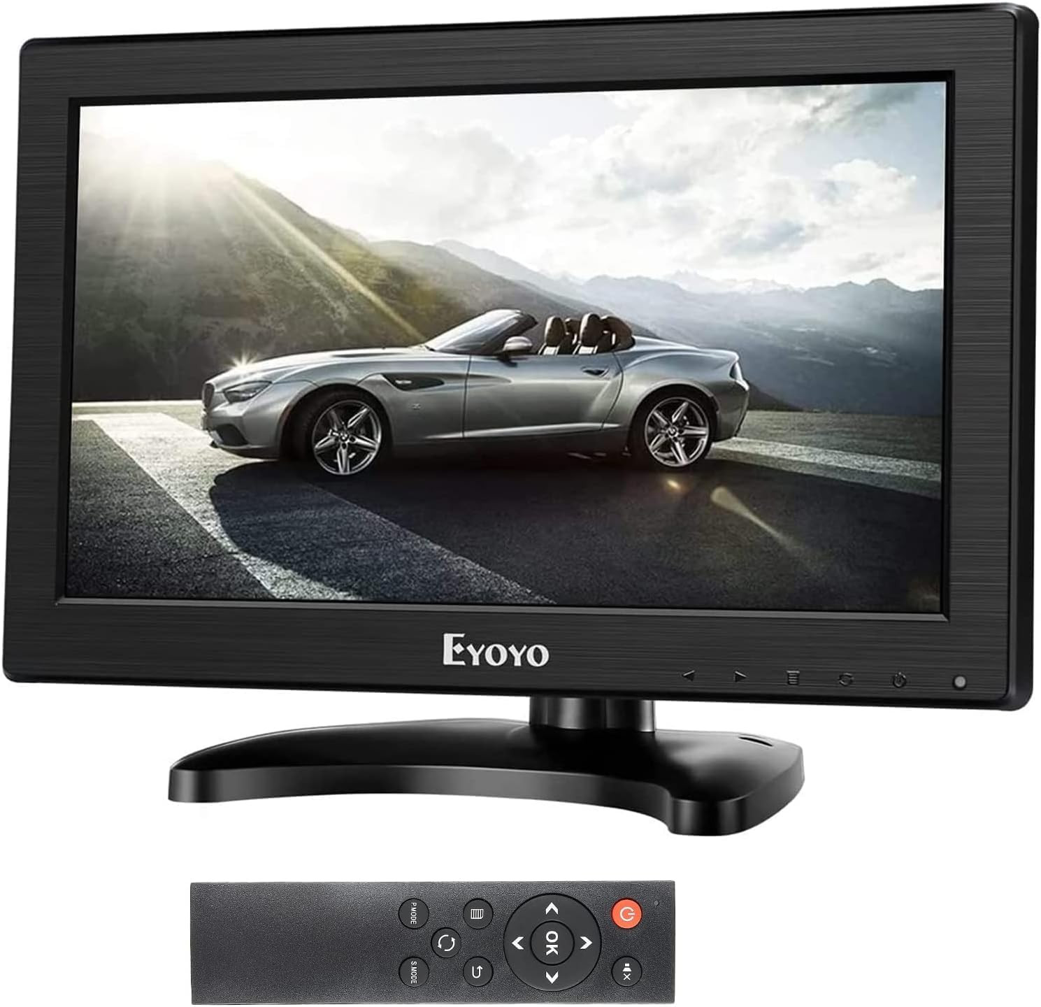 12" Inch TFT LCD Monitor with AV HDMI BNC VGA Input 1366X768
