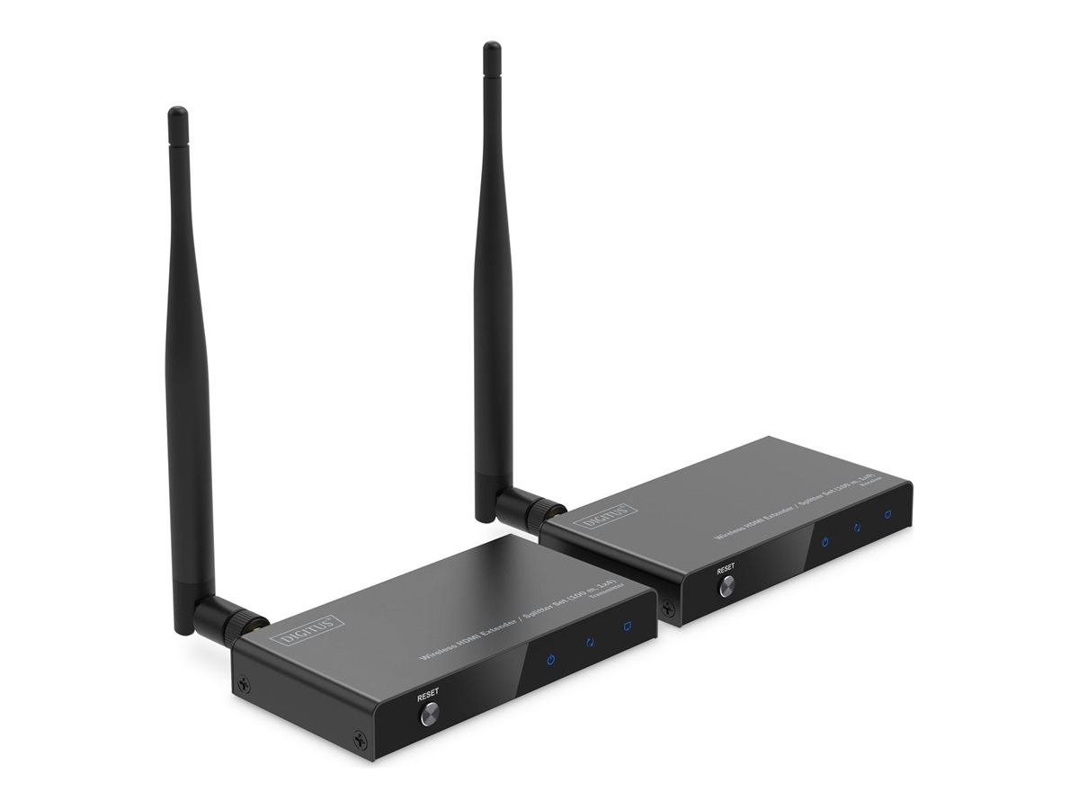 DIGITUS Wireless HDMI Extender Splitter Cable/Adapter Set DS-55346
