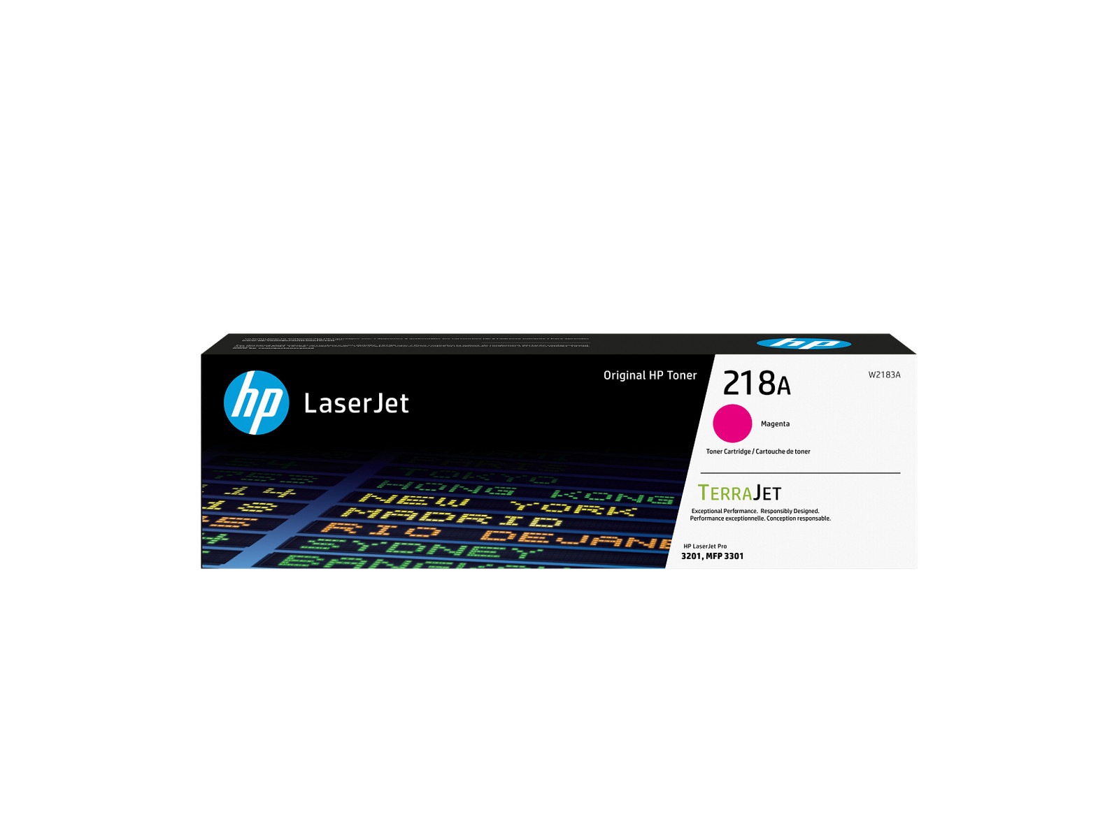HP 218A Magenta Original LaserJet Toner Cartridge, ~1,200 pages magenta, W2183A