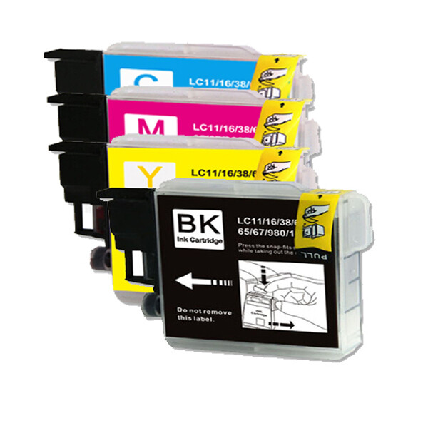 4P Printer Ink Set fits Brother LC61 MFC-J220 MFC-J265W MFC-J270W MFC-J410W