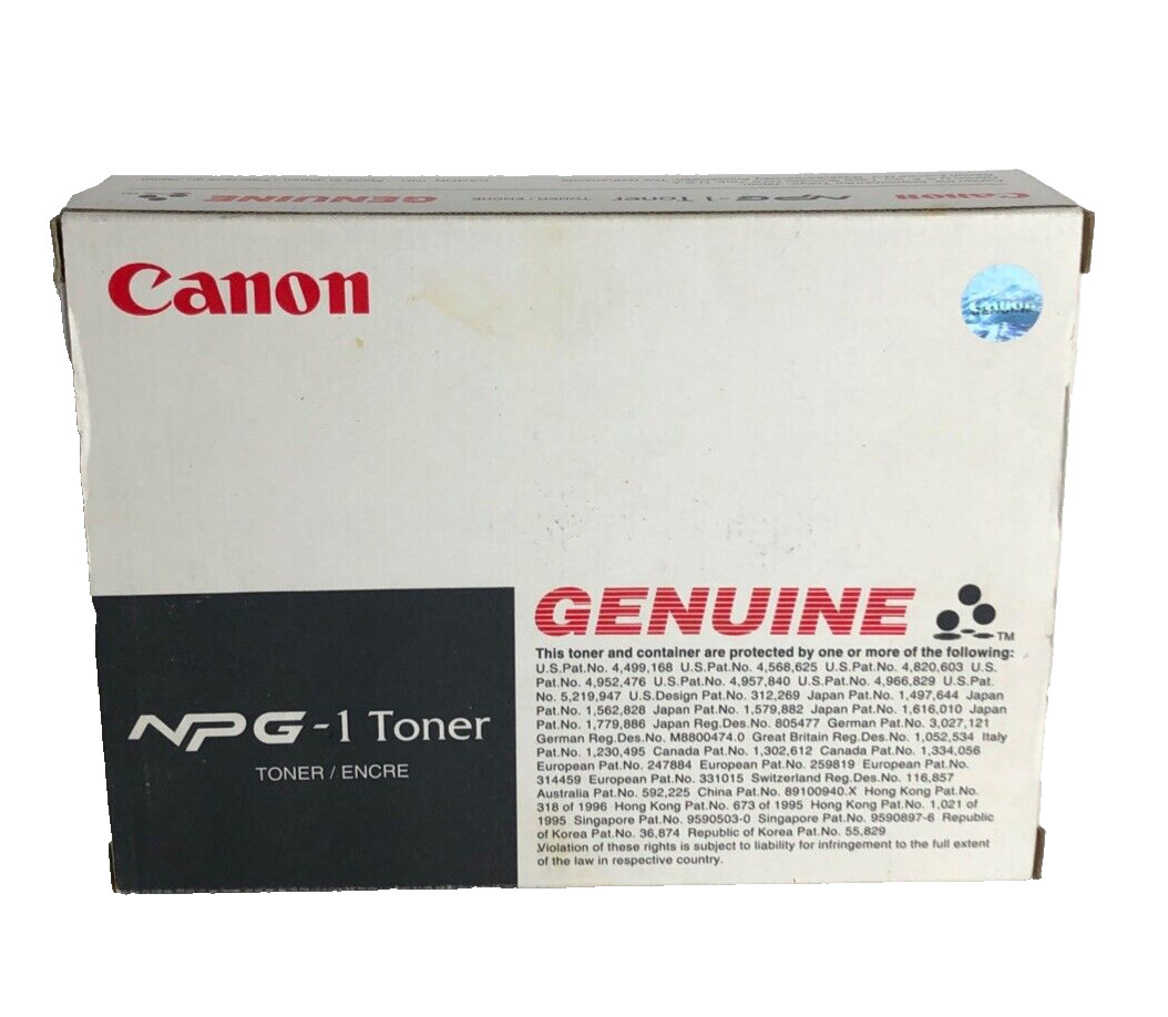 Canon Genuine NPG-1 Toner Black F41-5902-104 