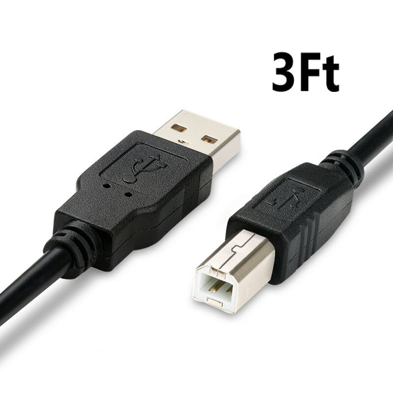 3Ft USB Cable for M-Audio Fast Track Ultra USB2 8x8 Audio Interface Data Cord