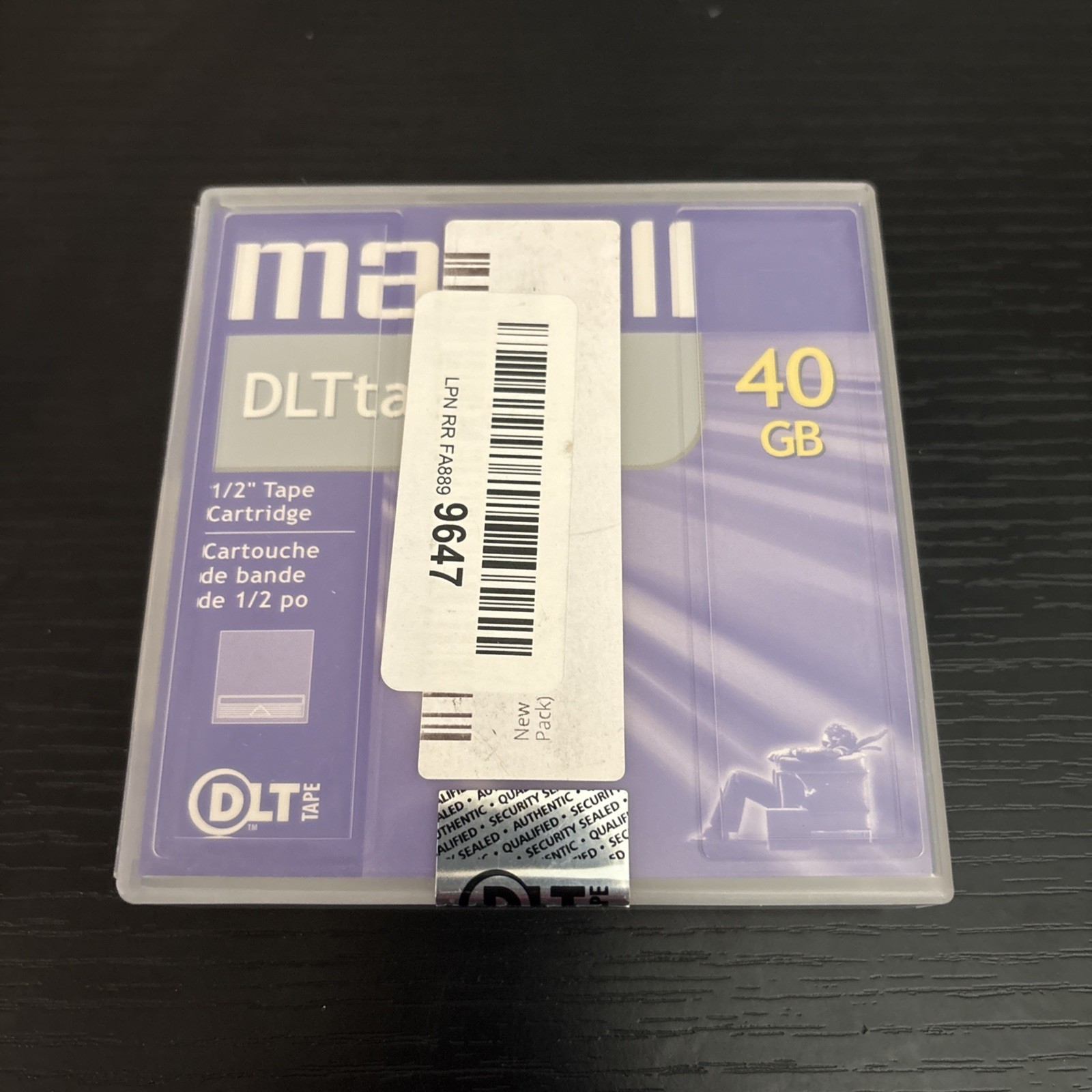 MAXELL DLT Tape IV 40GB 1/2inch Tape Cartridge NEW Factory Sealed
