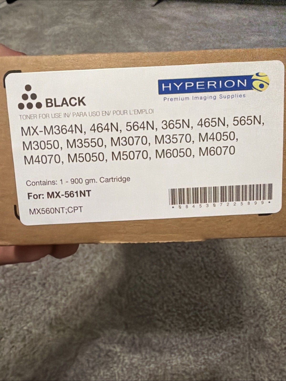 HYPERION PREMIUM IMAGING TONER MX-M364N 464N 564N 365N 465N 565N M3050 M3550