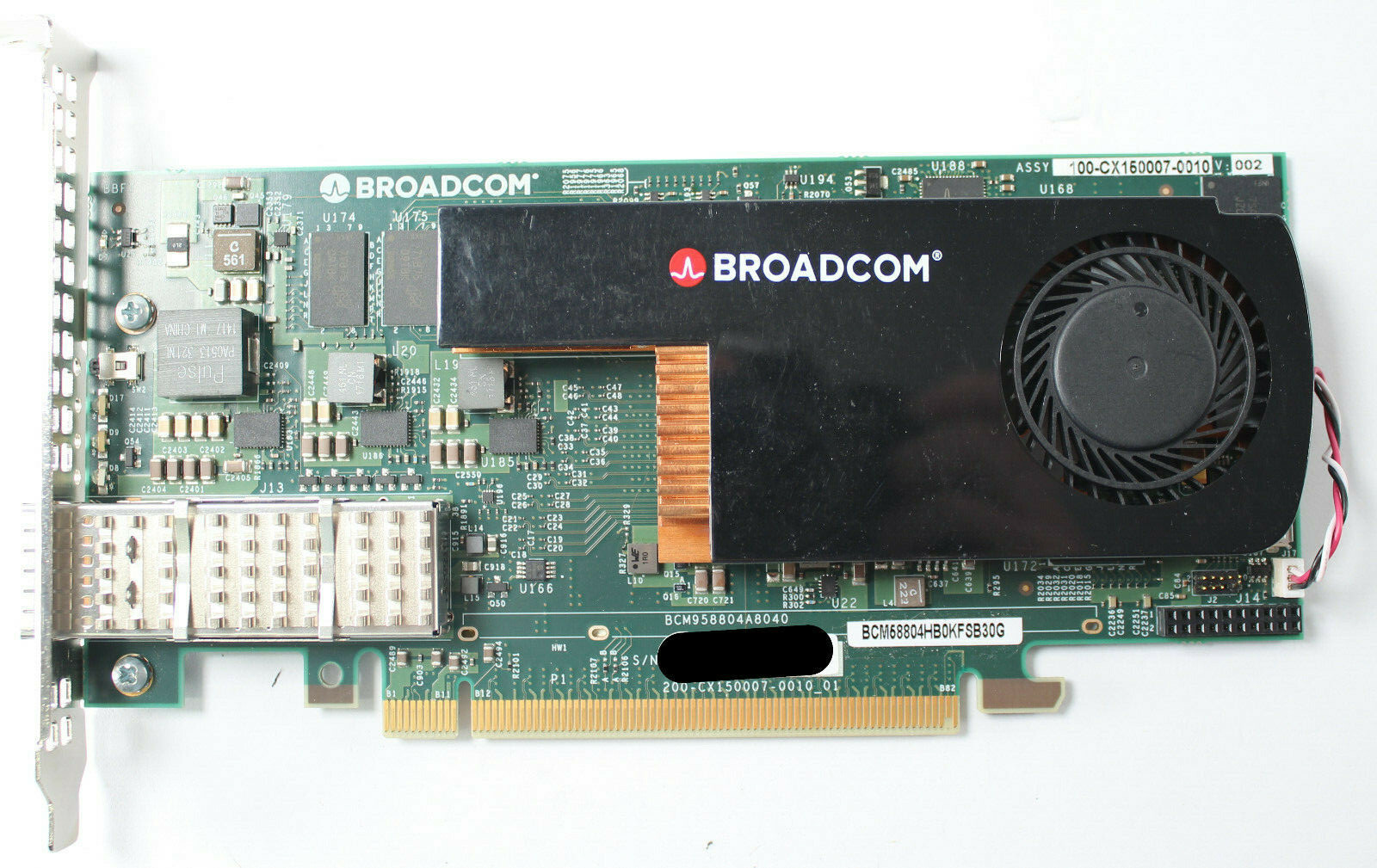 Broadcom 100-CX150007-0010 BCM58804HB0KFSB30G BCM958804A8040 Network Adapter