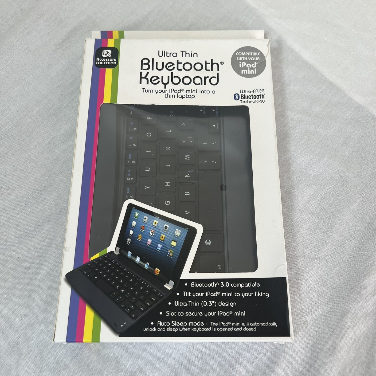 BRAND NEW NIP NIB SEALED DG accessory collection TABLET Bluetooth keyboard