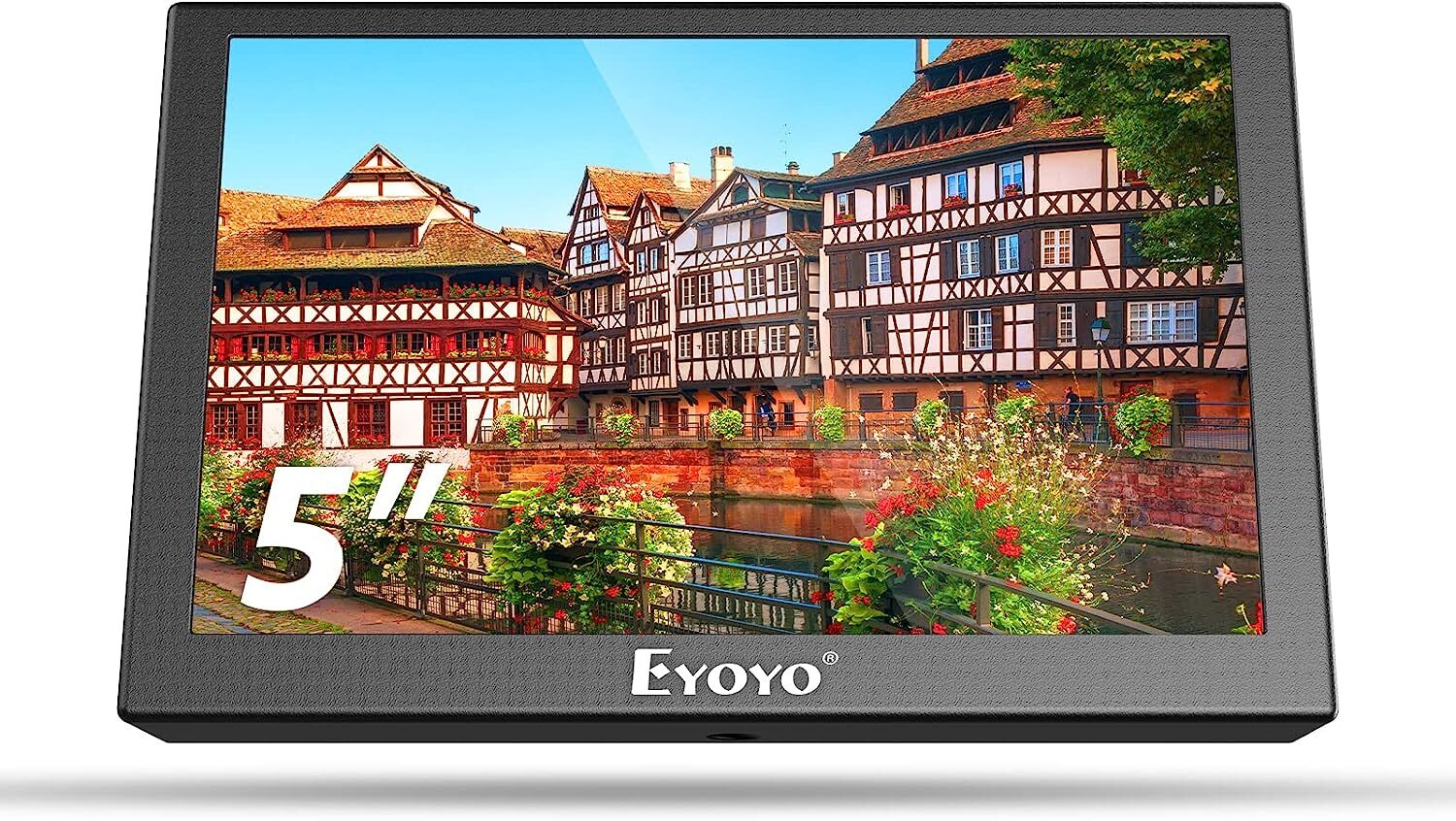 Eyoyo 5" Inch Mini Monitor LCD Screen USB HD/VGA/BNC/AV CCTV Camera VideoMonitor