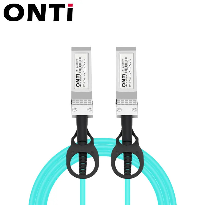 ONTi 10G SFP+ AOC Cable Active Optical 10GBASE 1-50M Cisco MikroTik Dell HP