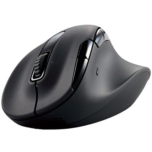 ELECOM EX-G PRO XL Wireless Mouse Quiet Bluetooth and 2.4GHz Compatible