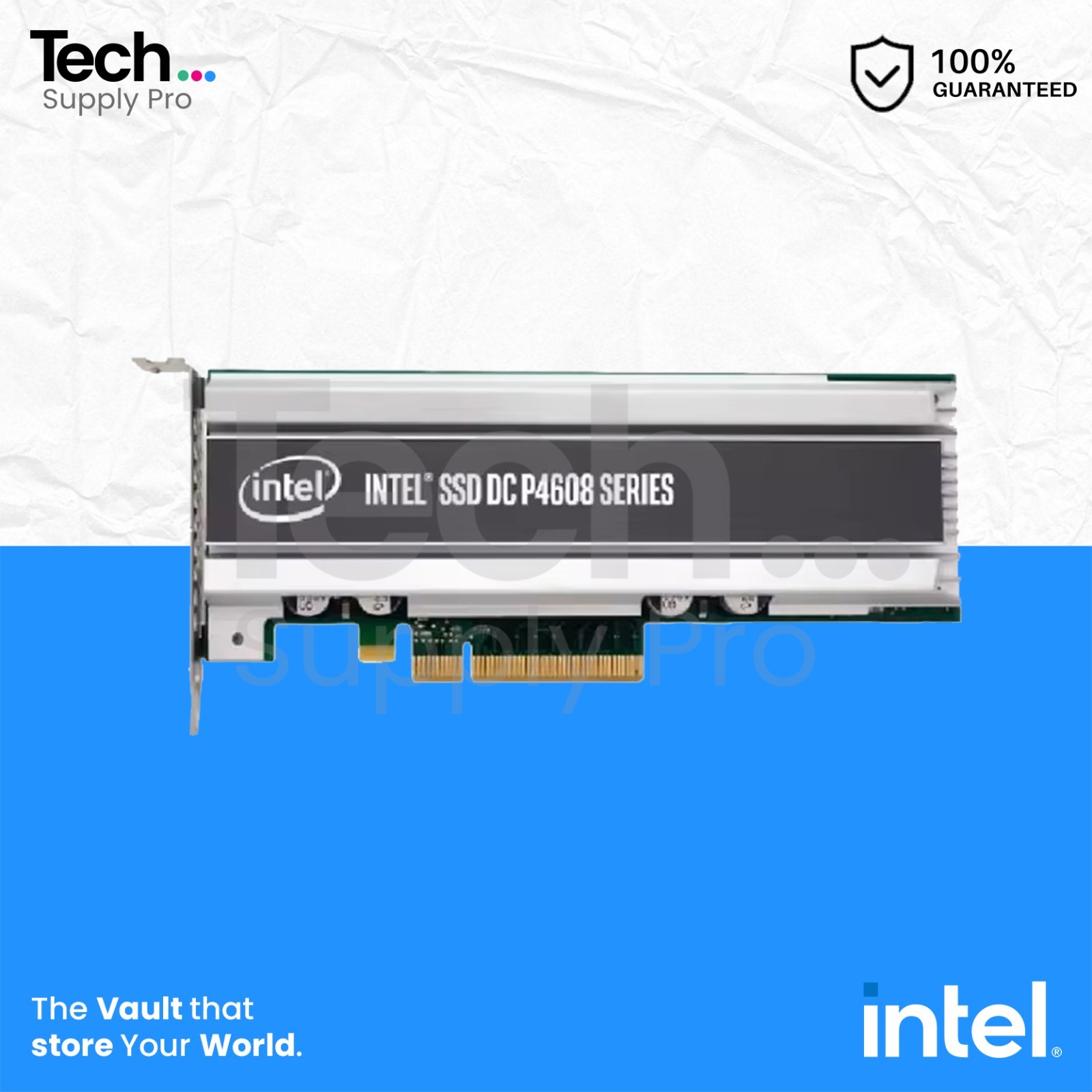 SSDPECKE064T7S Intel DC P4608 6.4TB NVMe PCIe 3.0 x4 Solid State Drive 7335943