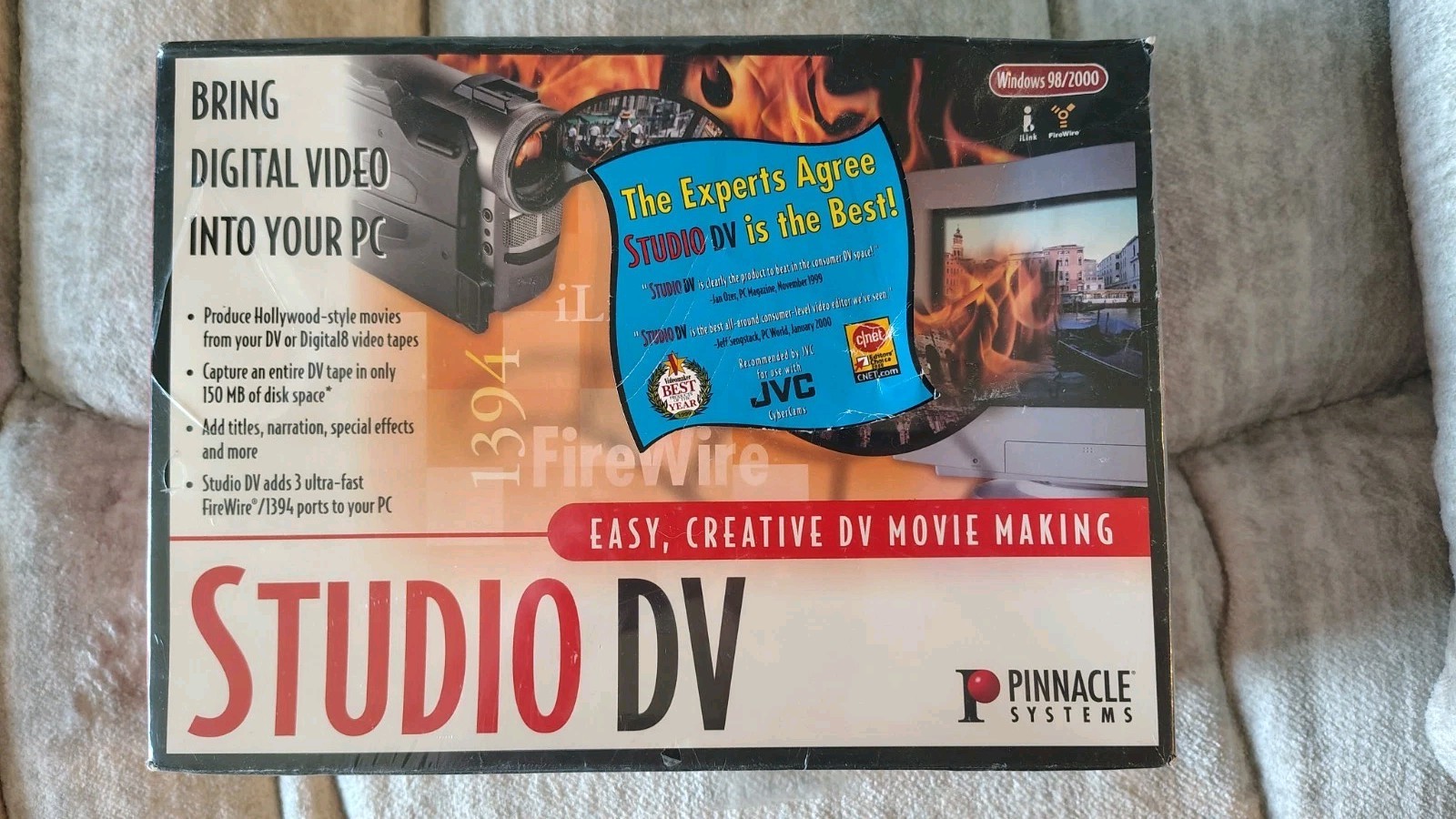 Pinnacle Studio DV Pro Editing Software Windows 98 2000 Factory SEALED BOX  C3