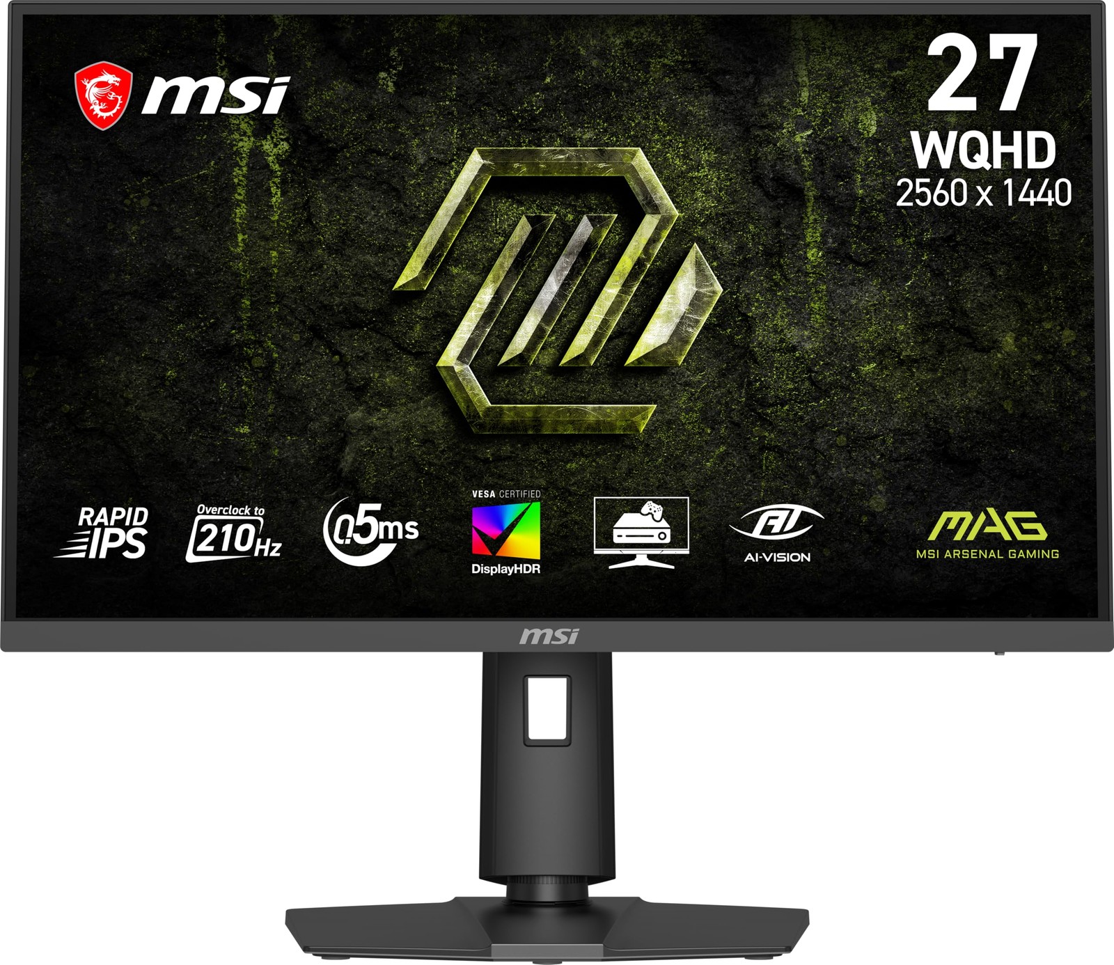 msi MAG 275QPF E21 27-inch 2560 x 1440 (QHD) 32 GB DDR5 | 1 TB SSD, Black