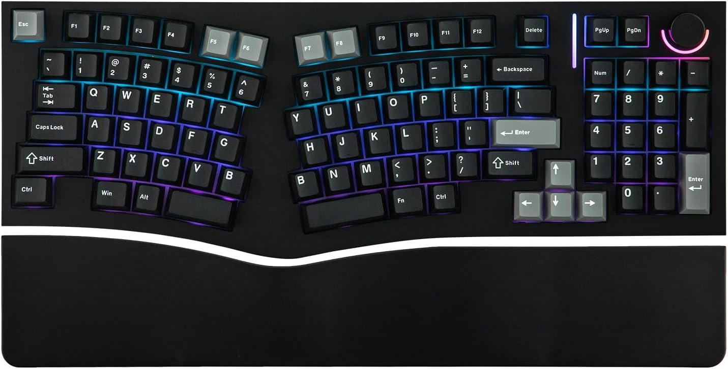 Feker Alice98 Ergonomic 98-Key Custom Mechanical Keyboard