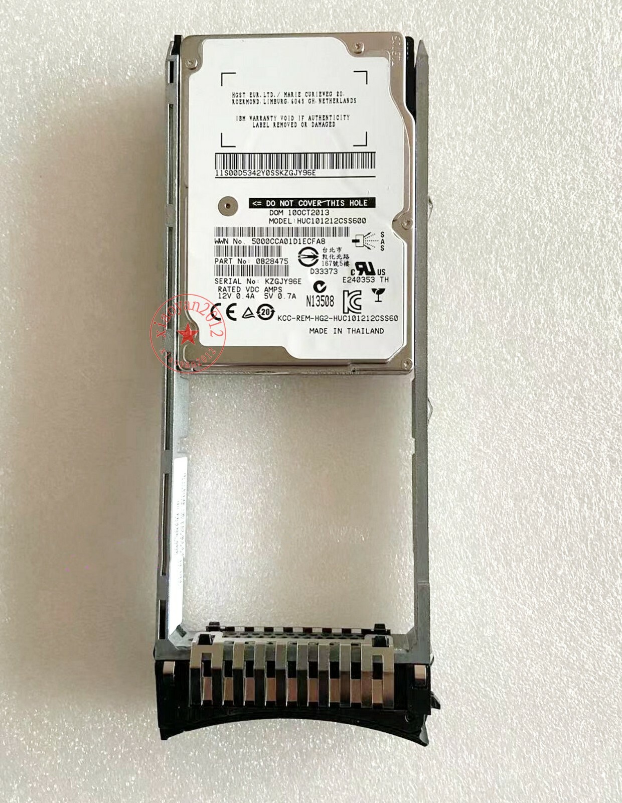 IBM 00Y5765 1.2T 6Gb 10K 2.5 SAS V5000 V700 00Y5788 storage hard drive