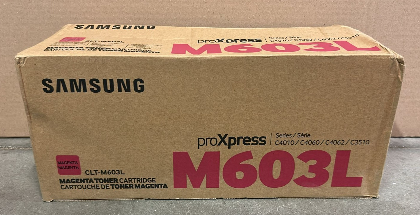 Samsung CLT-M603L Toner Magenta SU346A for ProXpress C4010 C4060 C4062 C3510