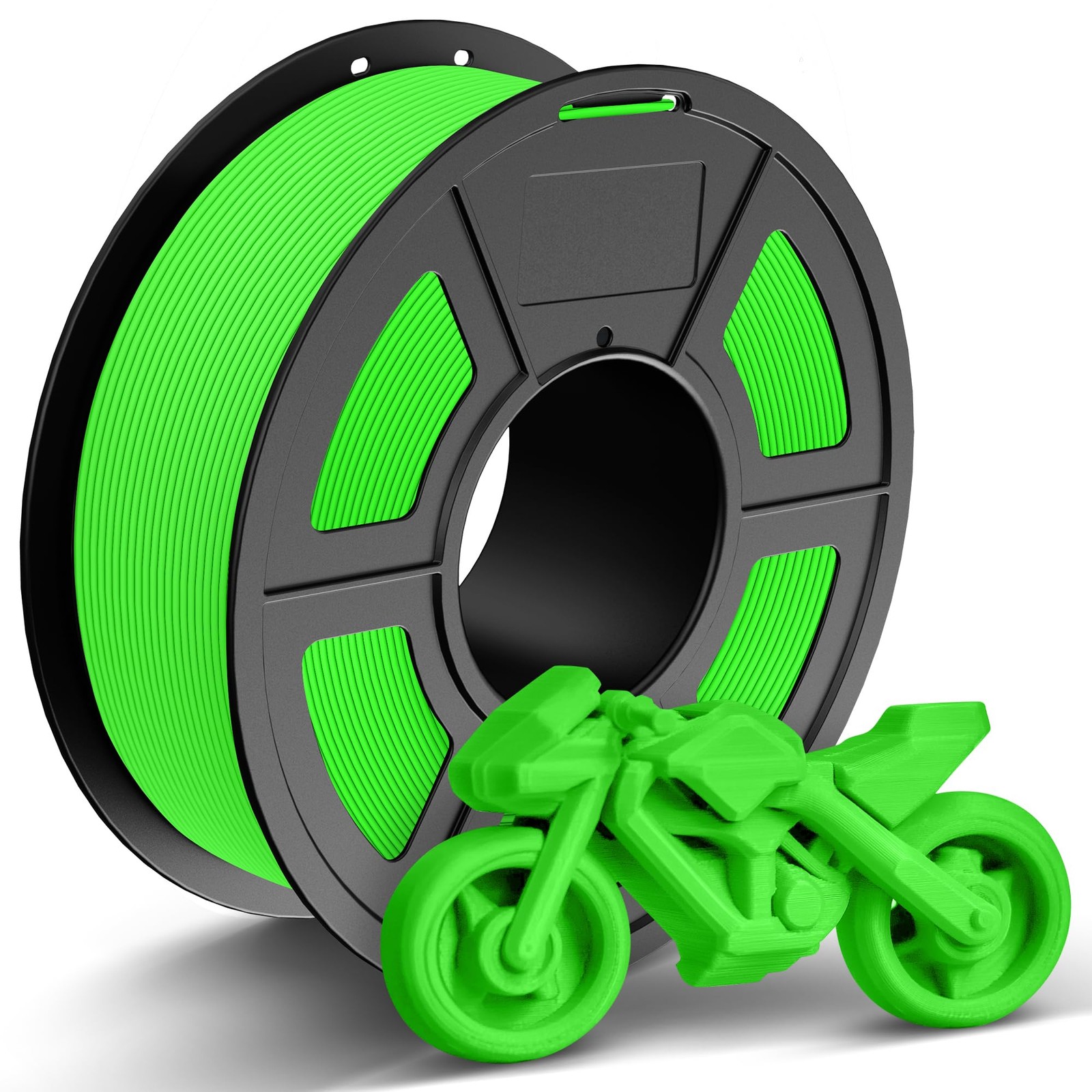 TECBEARS Rapid PETG Filament 1.75mm, 1kg Green | Support 30-600mm/s High Spee...