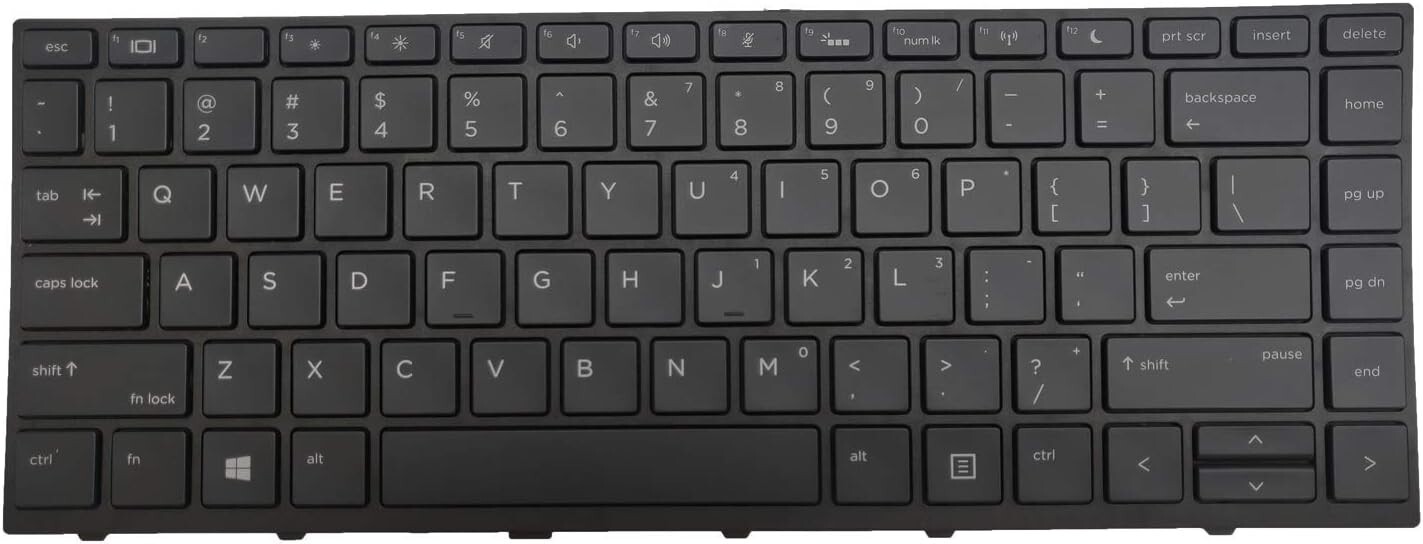 NEW HP Probook 640 G5 645 G5 440 G5 430 G5 445 G5 US Keyboard No Backlit NEW