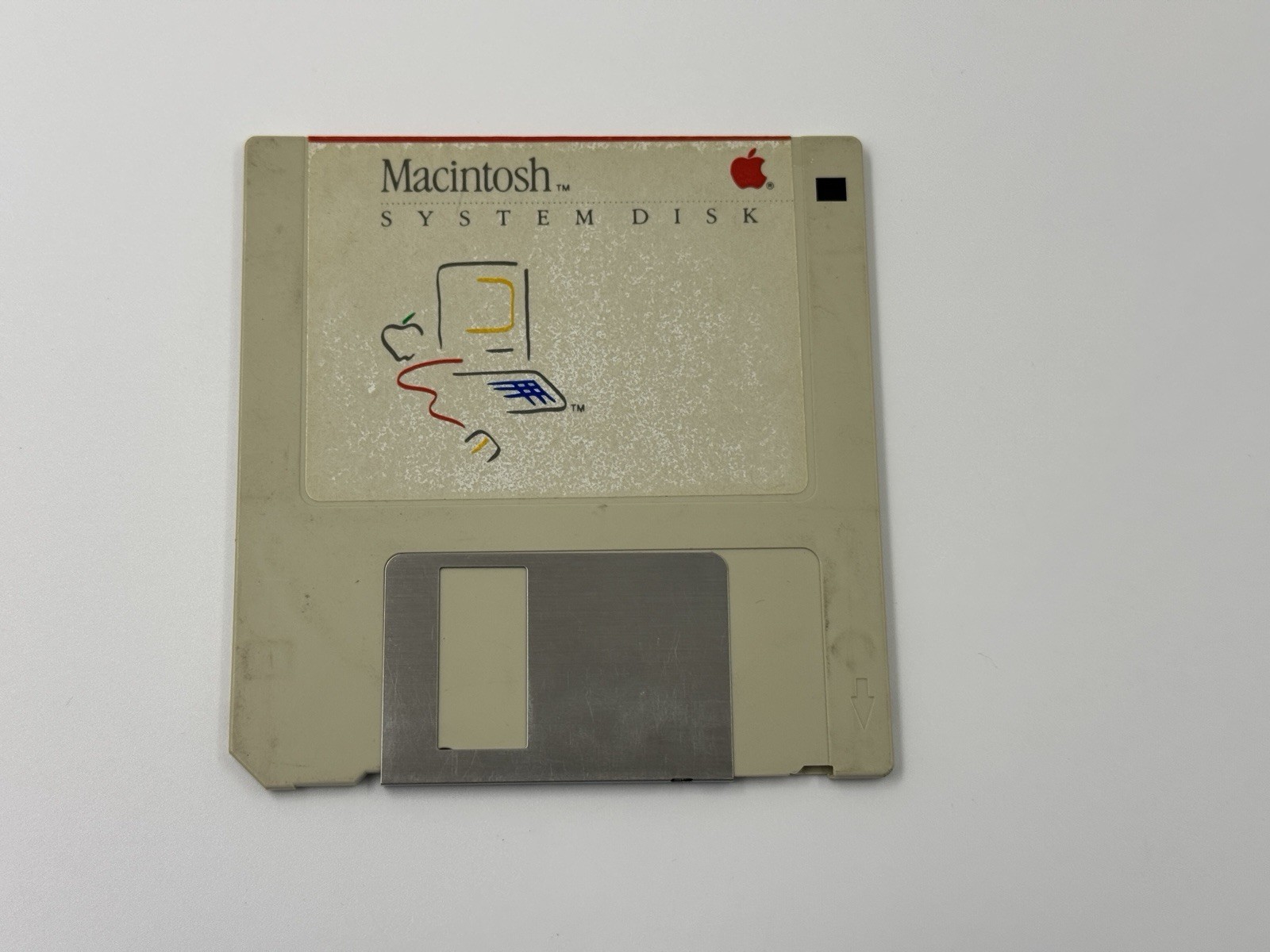 Rare Vintage Original 1984 Apple Macintosh 1.0 System Disk 690-5003A