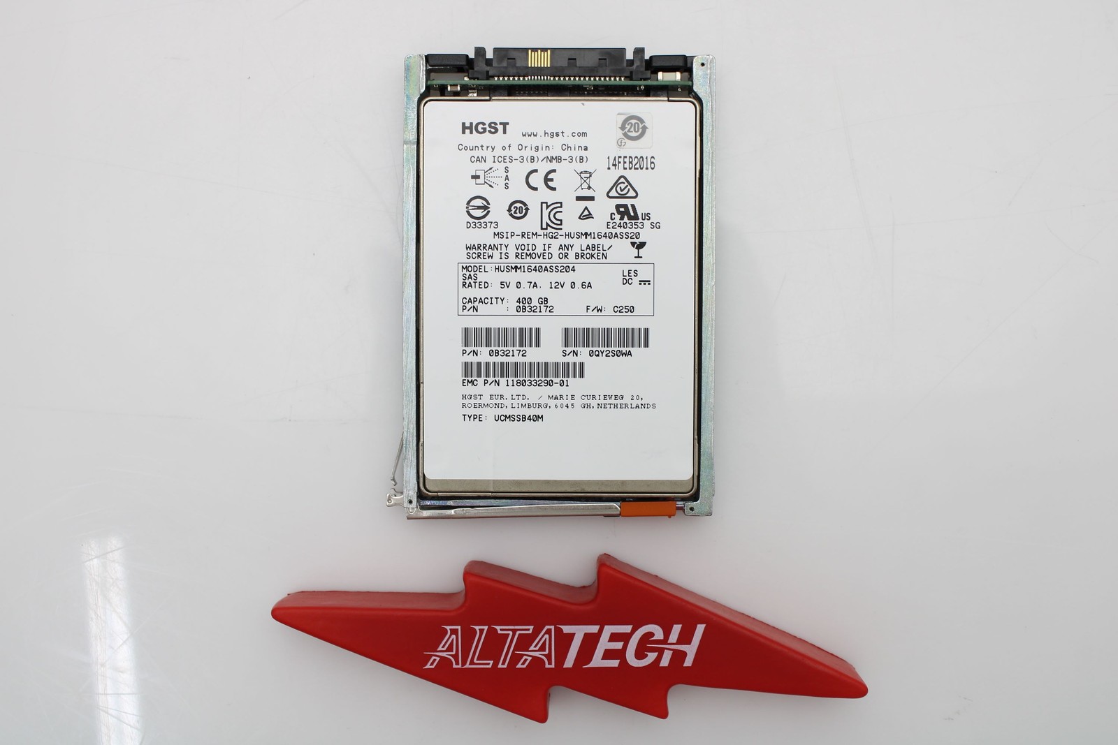 EMC 005051134 400GB SSD SAS 2.5 6G VNX52/54/56 VNX5200 Solid State Drive