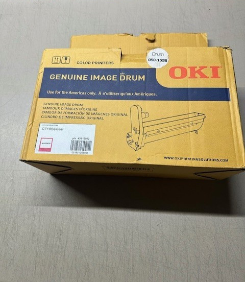 OKI C710 Series Genuine Magenta Image Drum 050-1558 43913802 New, Opened