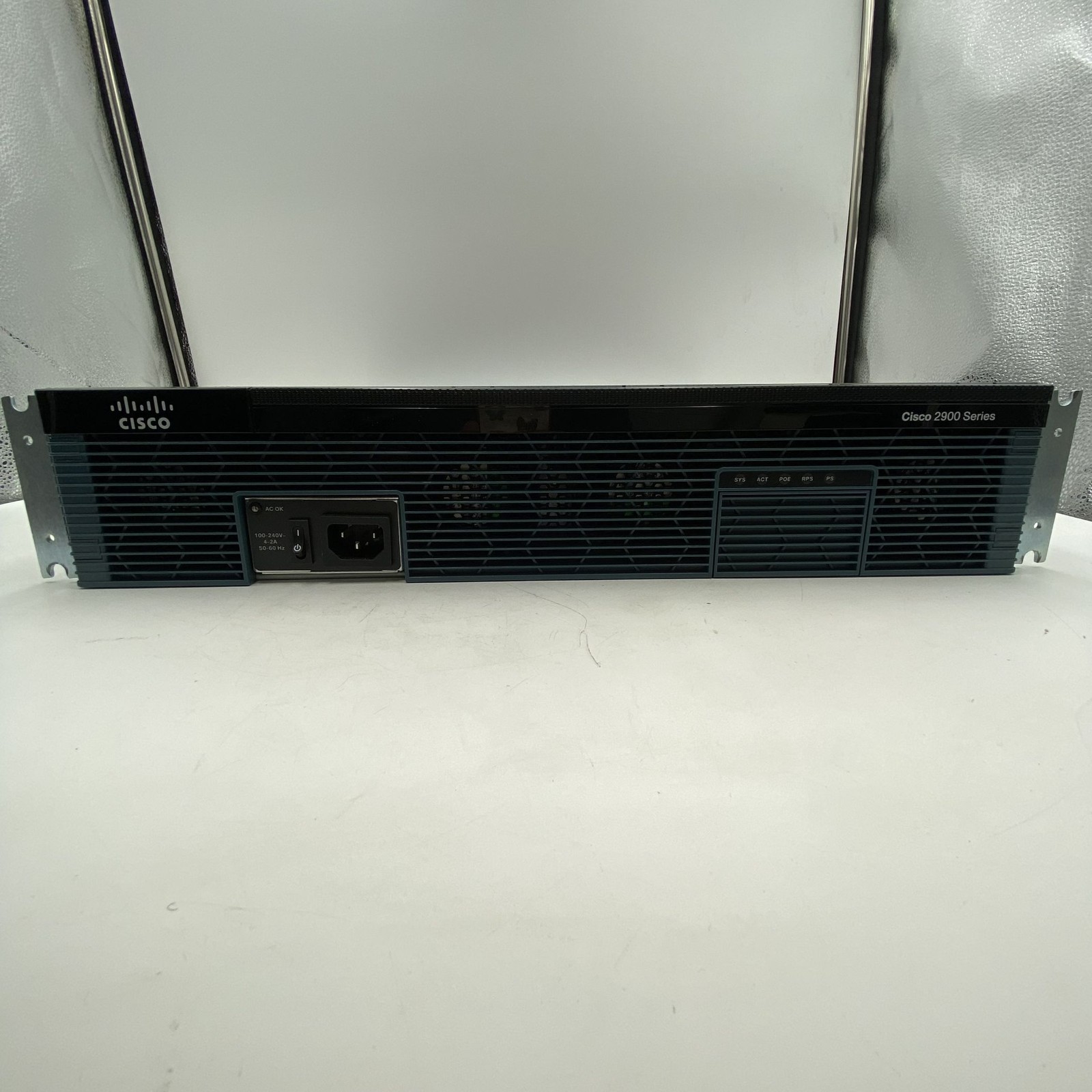CISCO 2921 SERIES 3 PORT GIGABIT ETHERNET ROUTER CISCO2921/K9 W/EARS
