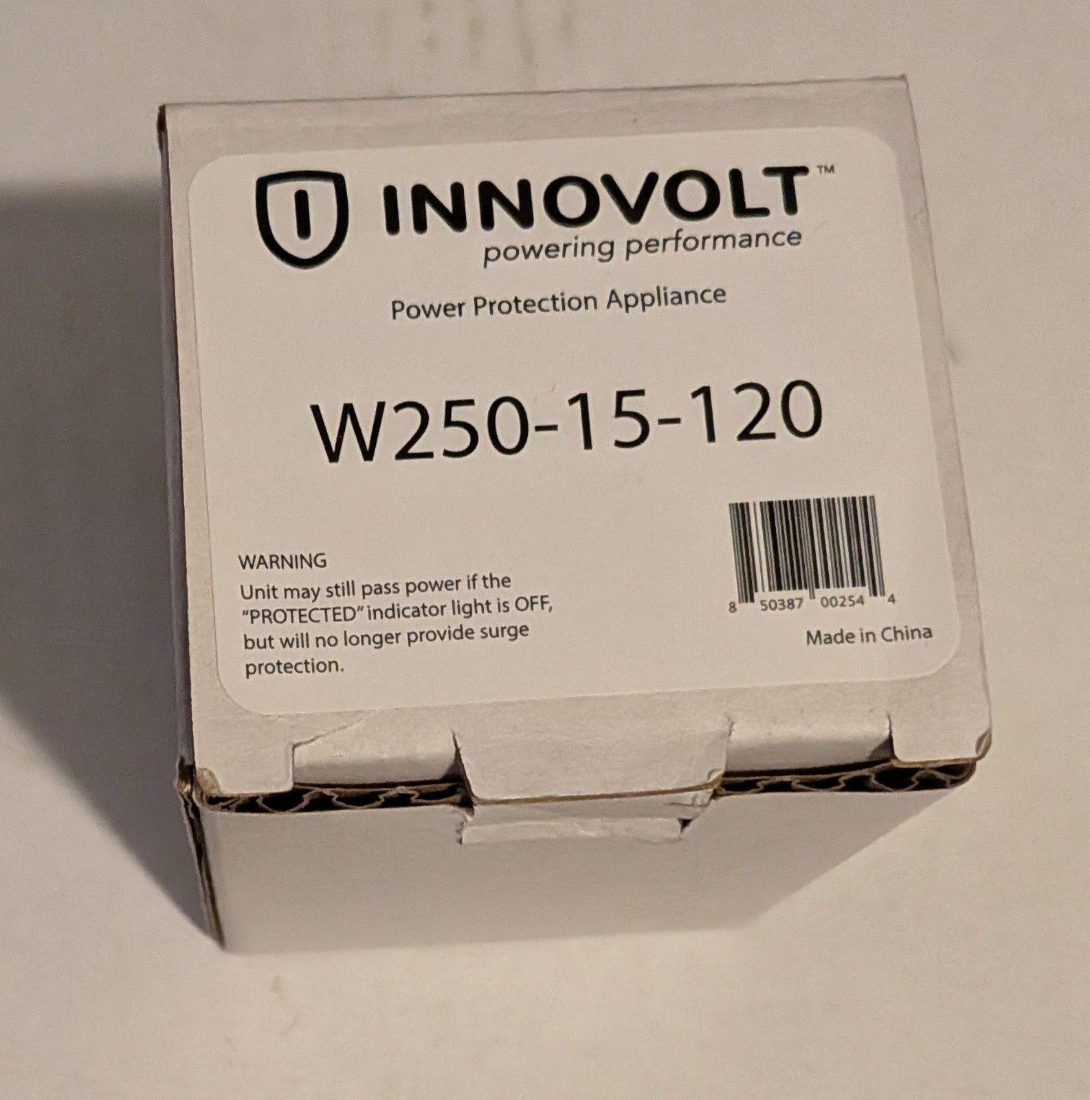 Innovolt Power Protection Appliance W250-15-120 15 Amp 120 Volt NEW IN BOX