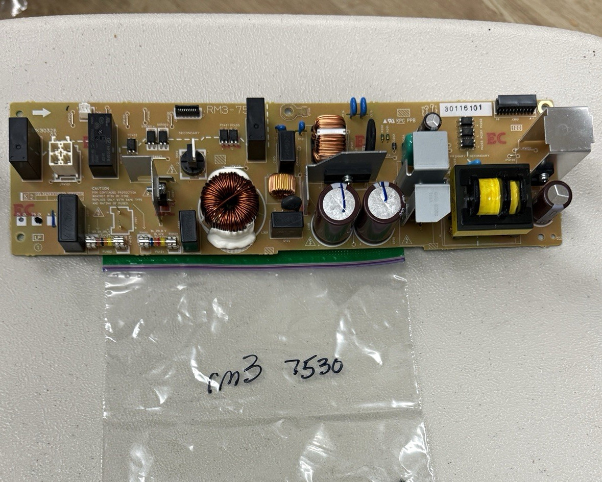 RM3-7530 RK30326 Power Supply Board PCB for HP Color LaserJet Canon ImageClass