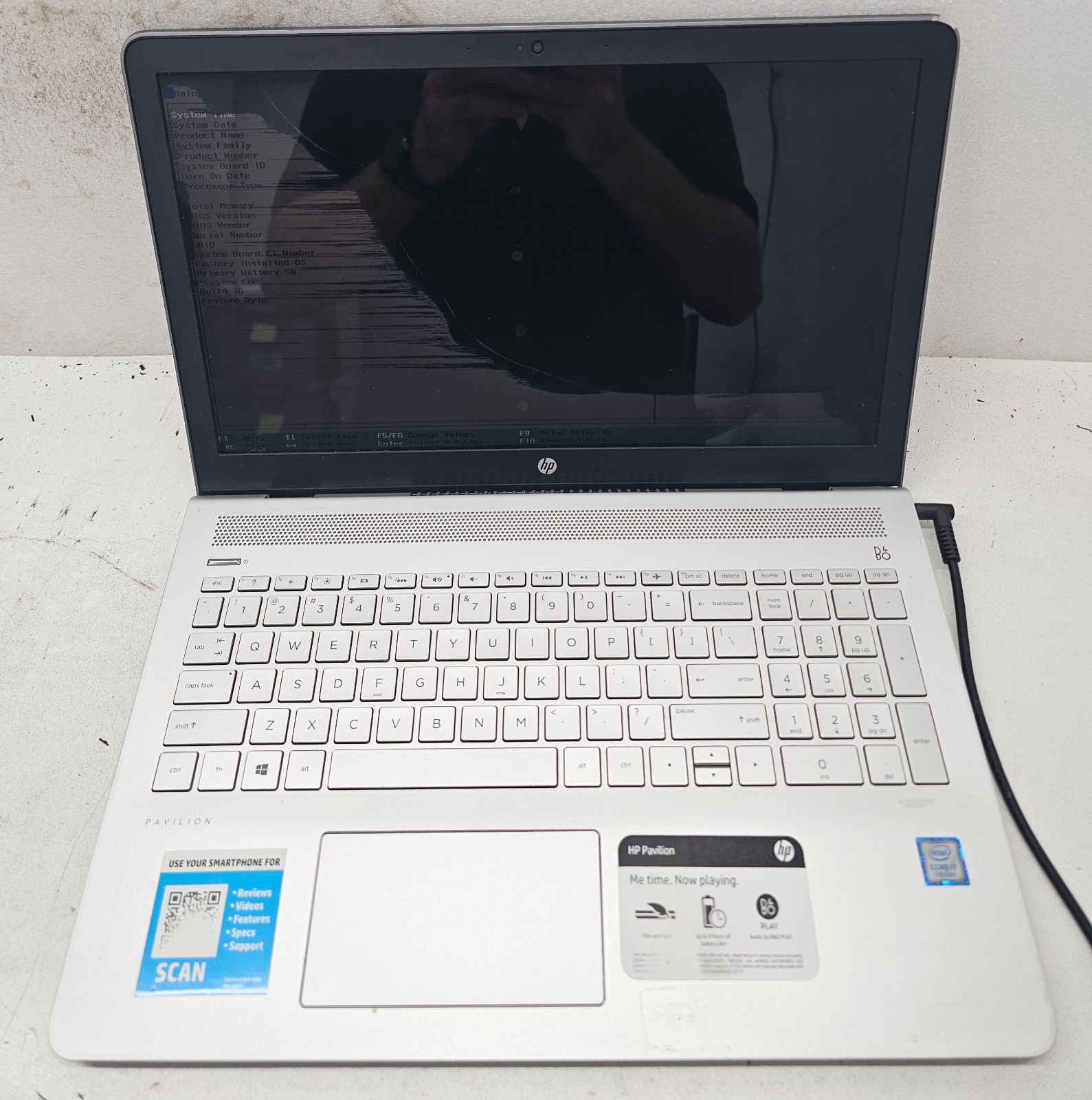 HP Pavilion 15-cc563st Laptop Intel Core i7-7500U 4GB Ram NO HD/OS (FL)